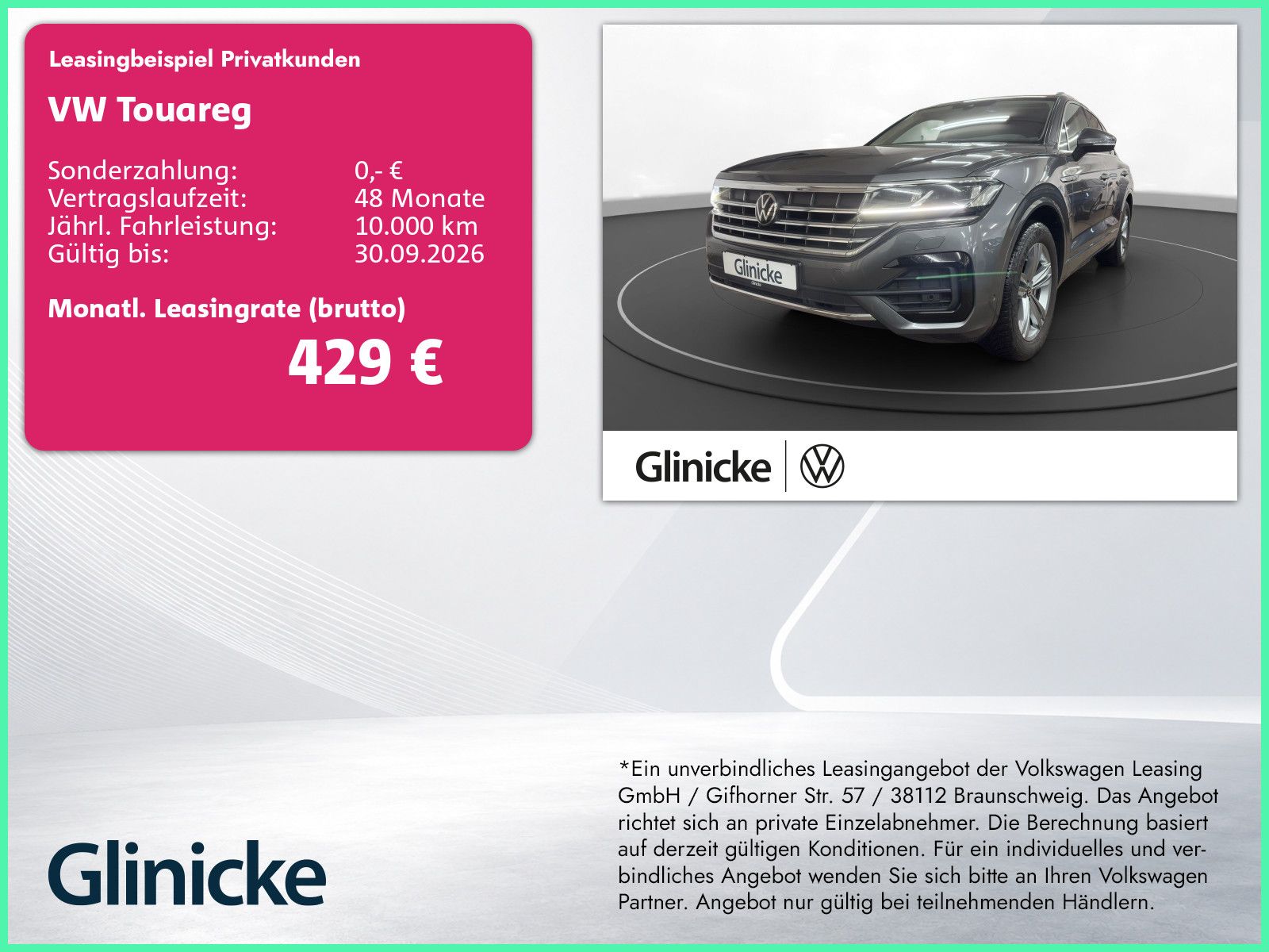 Volkswagen Touareg 3.0 TDI 4M Elegance AHK LED LM 19" Navi 