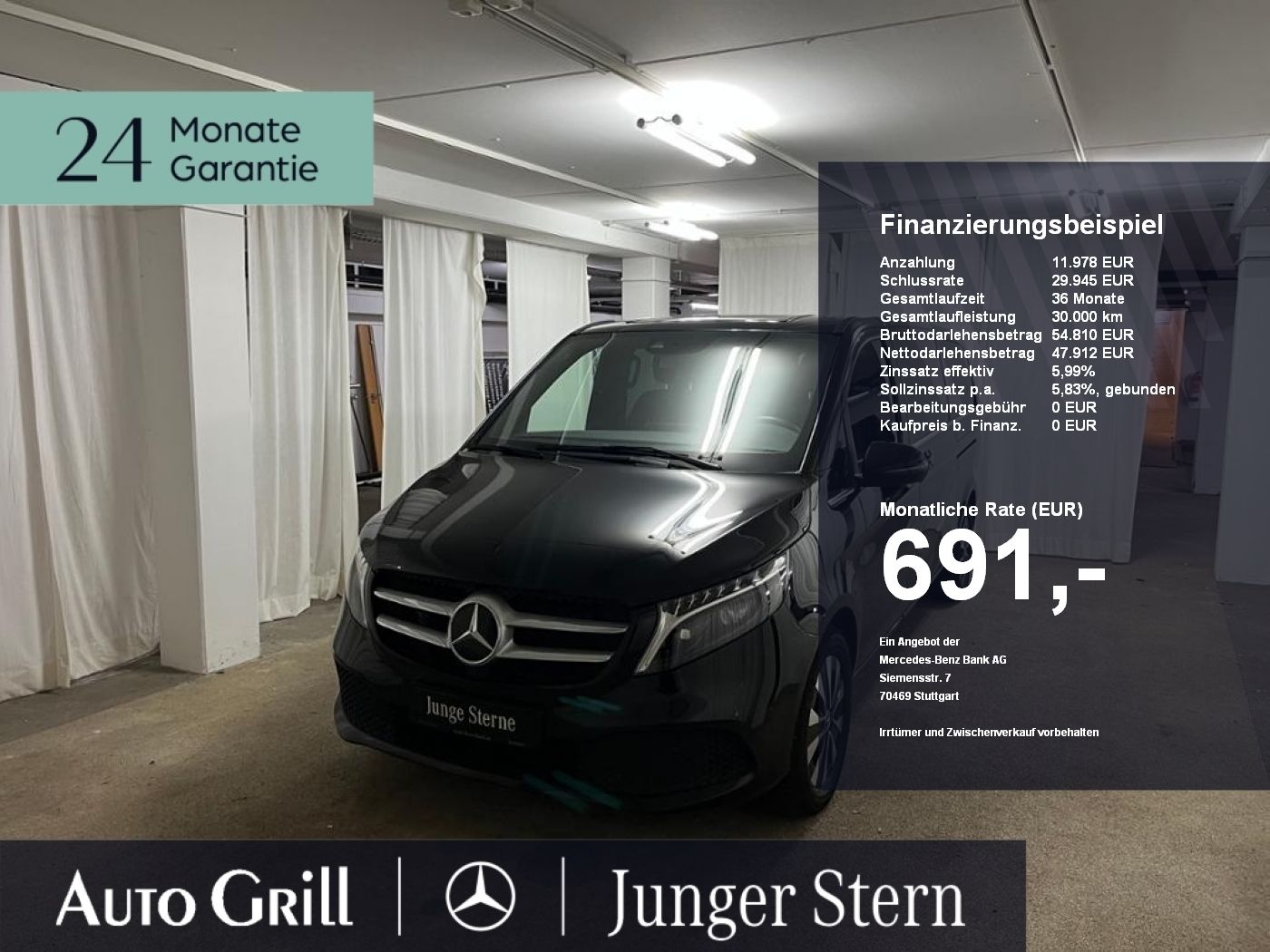 Mercedes-Benz V 300 d Avantgarde XL - Samsaru's Car Outlet