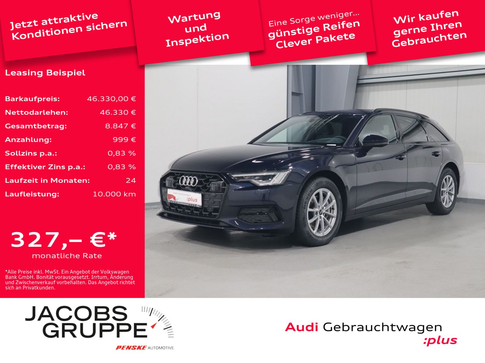 Audi A6 Avant 40 TDI advanced - Samsaru's Car Outlet