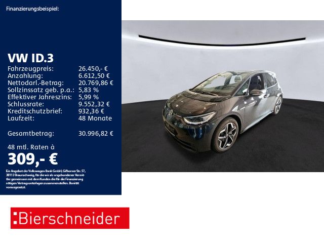Volkswagen ID.3 Pro AHK MATRIX PANO NAVI SHZ