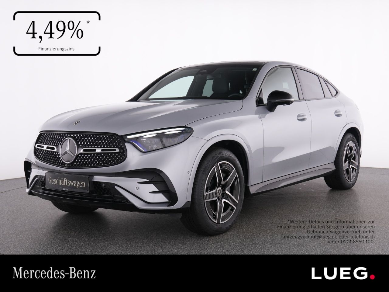Mercedes-Benz GLC 220 d 4M Coupé AMG+NIGHT+PANO+AHK+DIG.LIGHT+