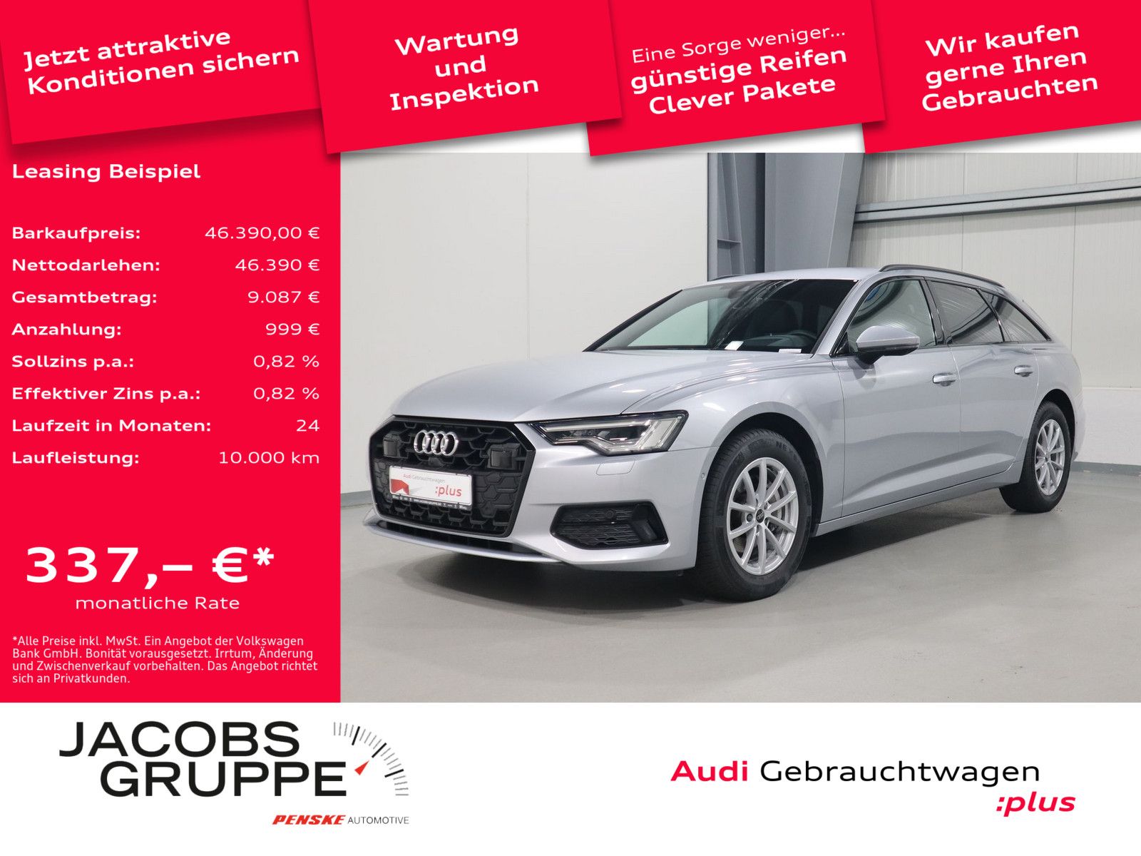 Audi A6 Avant 40 TDI advanced - Samsaru's Car Outlet
