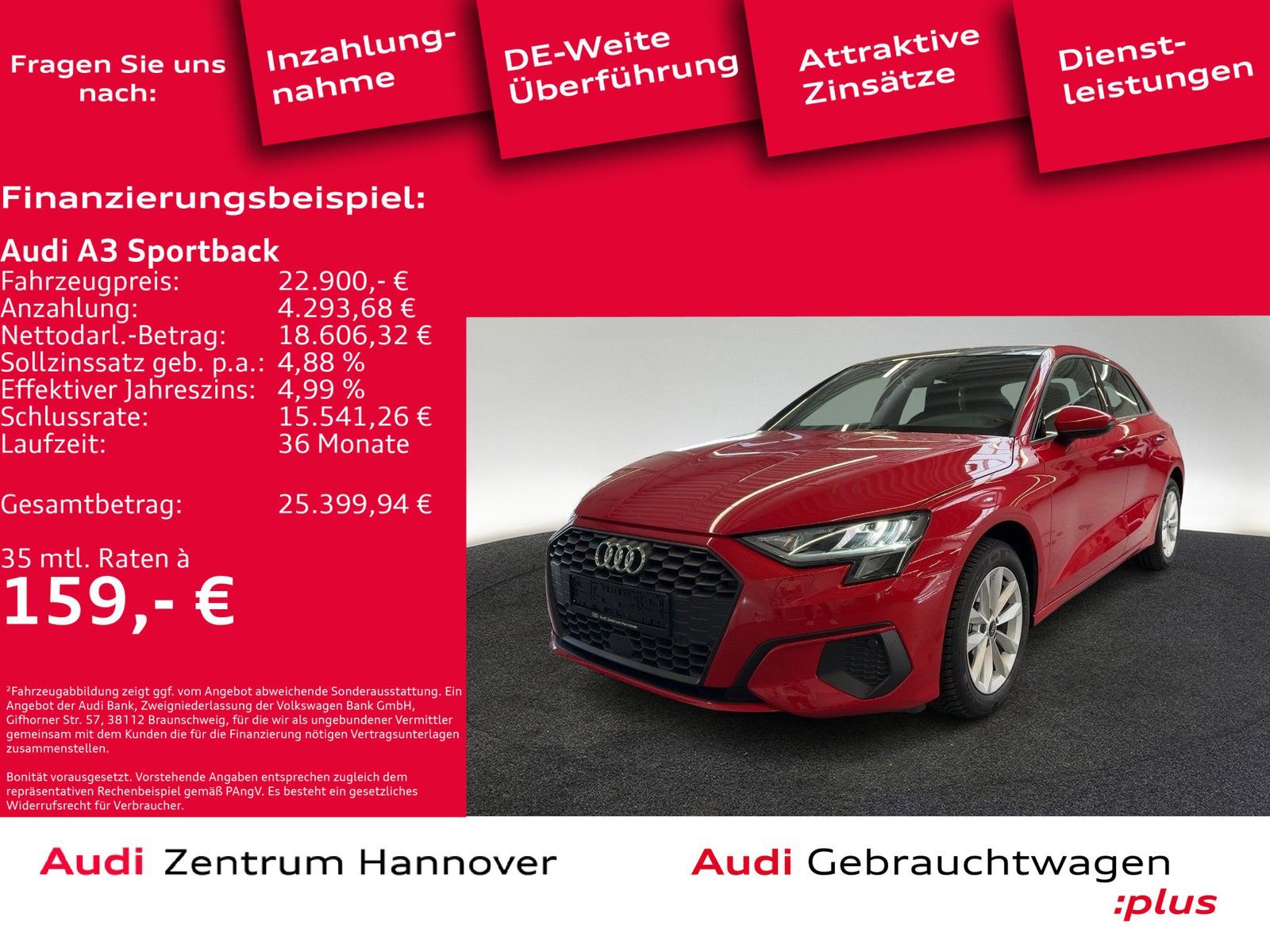Audi A3 Sportback 30 TFSI g-tron Pano AHK Navi virtua