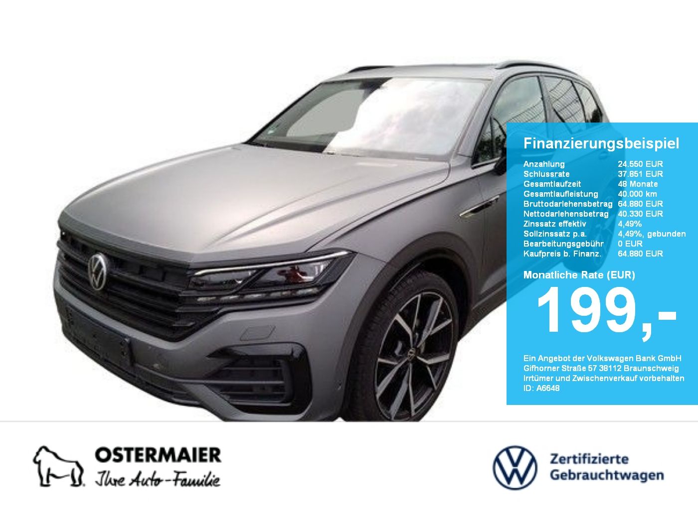 Volkswagen Touareg R-LINE BLACK STYLE 3.0TDI - Samsaru's Car Outlet