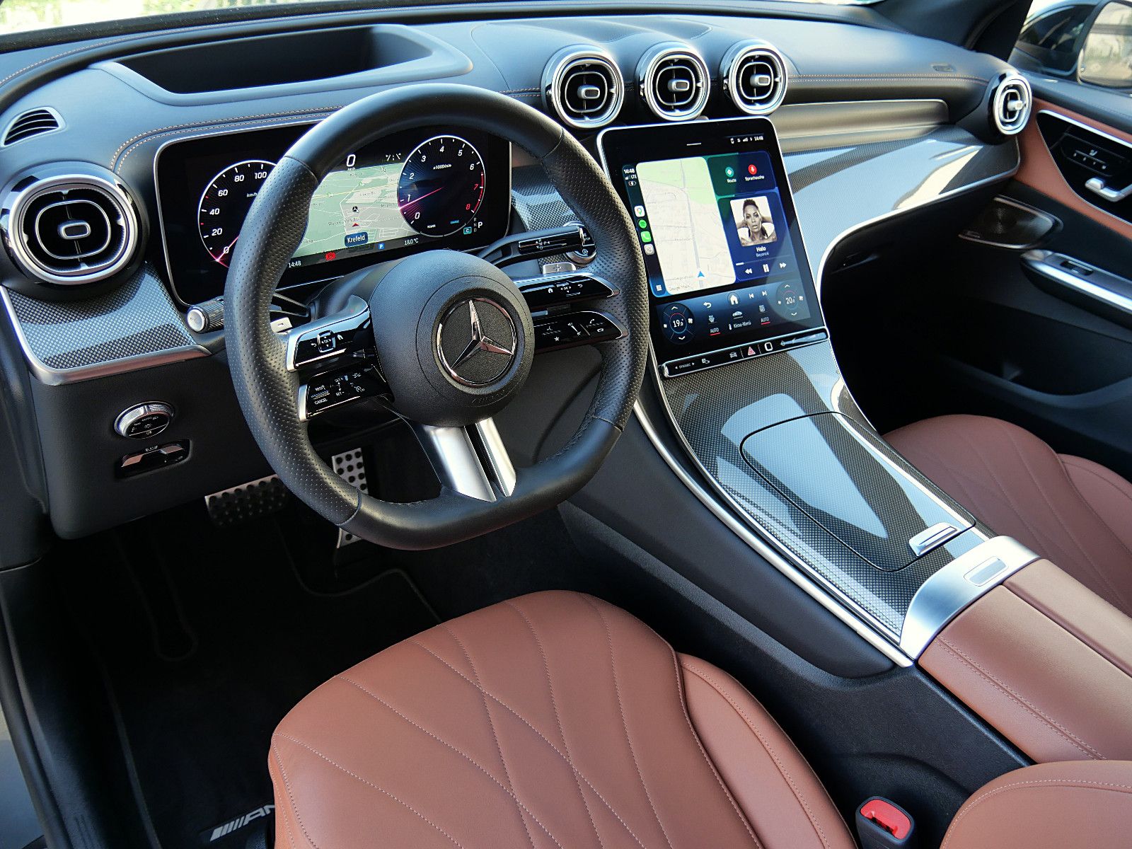 Mercedes-Benz GLC 300 4M.AMG+Night.ACC,HUD,360,Pano,Burm.20"