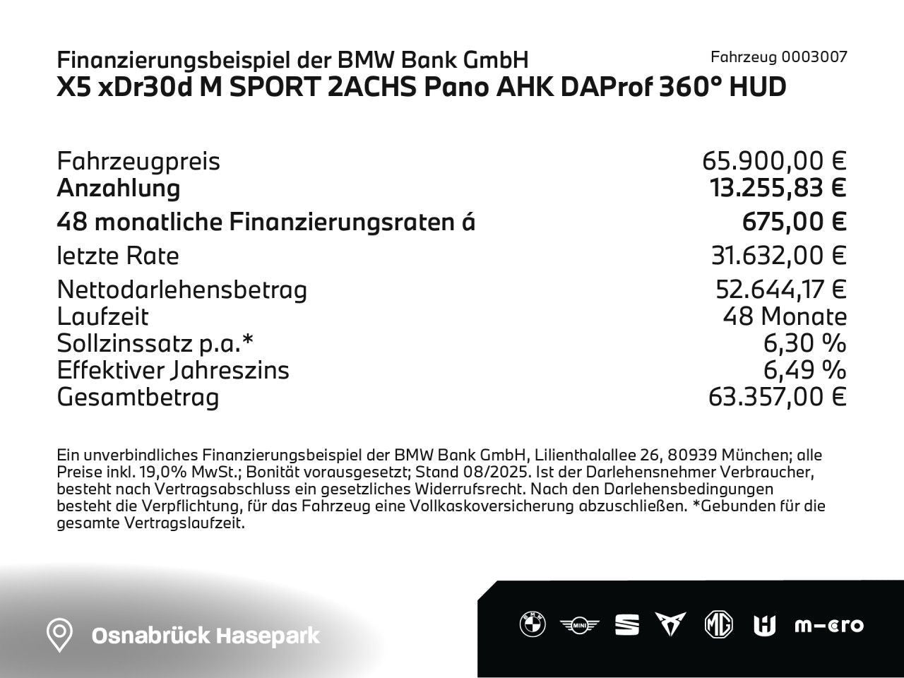 BMW X5 xDr30d M SPORT 2ACHS Pano AHK DAProf 360°