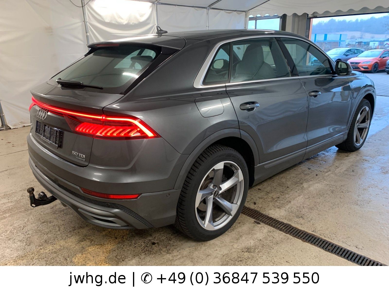 Audi Q8 50 quattro S-Line+Ext ACC/S-SITZE/21"/PANO