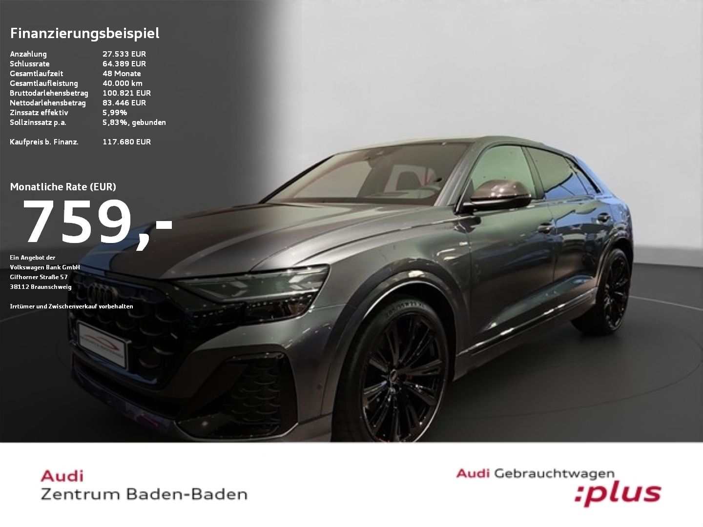 Audi Q8 50 TDI quattro - Samsaru's Car Outlet