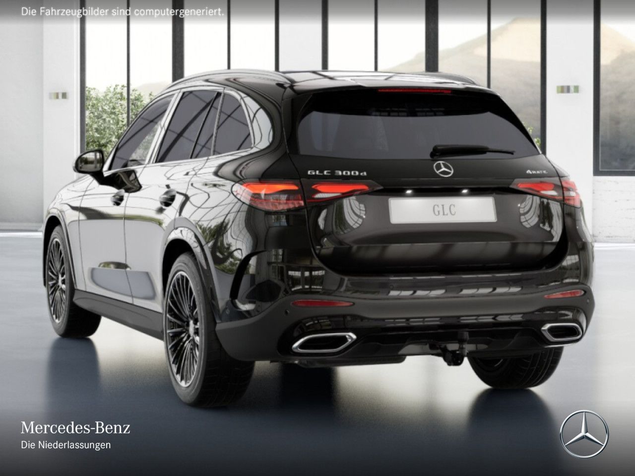 Mercedes-Benz GLC 300 d 4M AMG+NIGHT+PANO+360+AHK+KEYLESS+9G