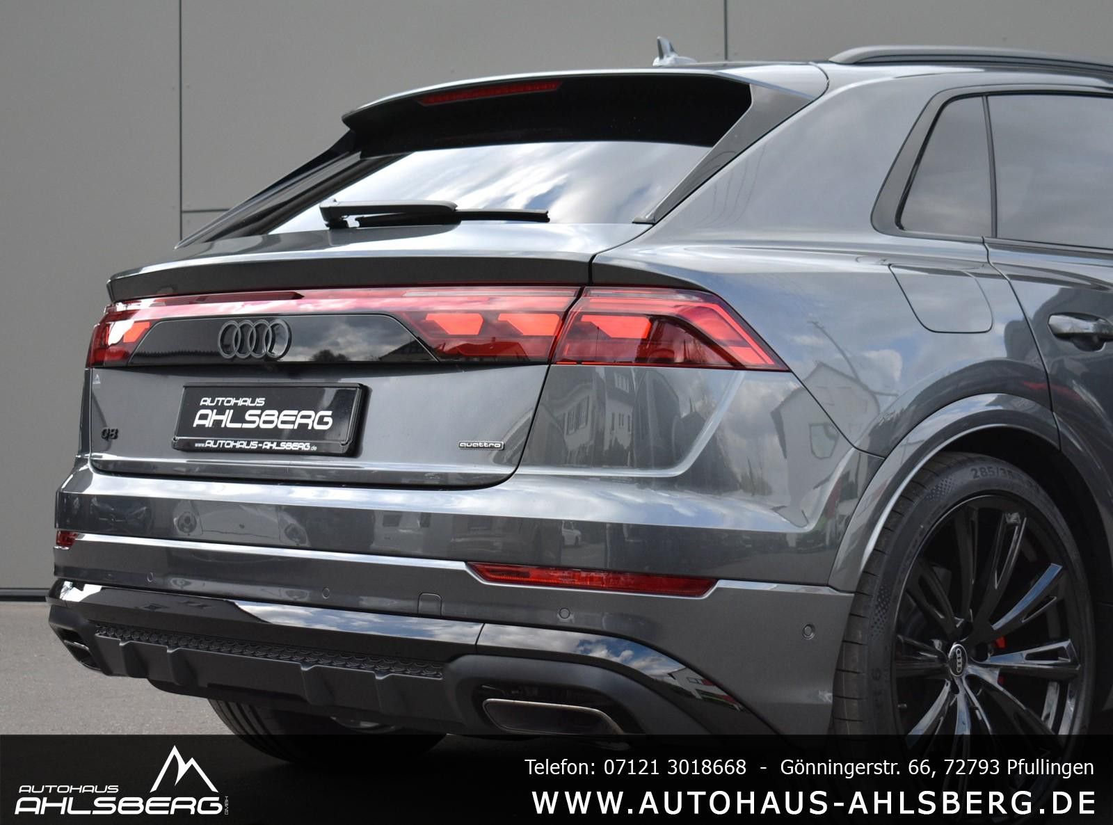 Audi Q8 S-Line Pano 23 Zoll 360°/HD Matrix/Massa./HUD