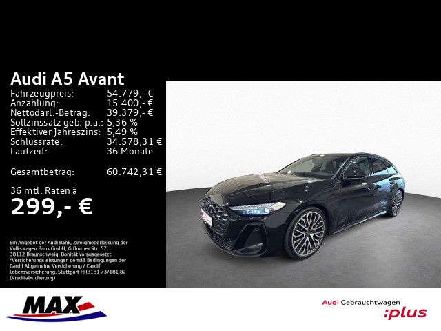 Audi A5 Avant TDI QUATT S LINE MATRIX+AHK+B&O+HUD
