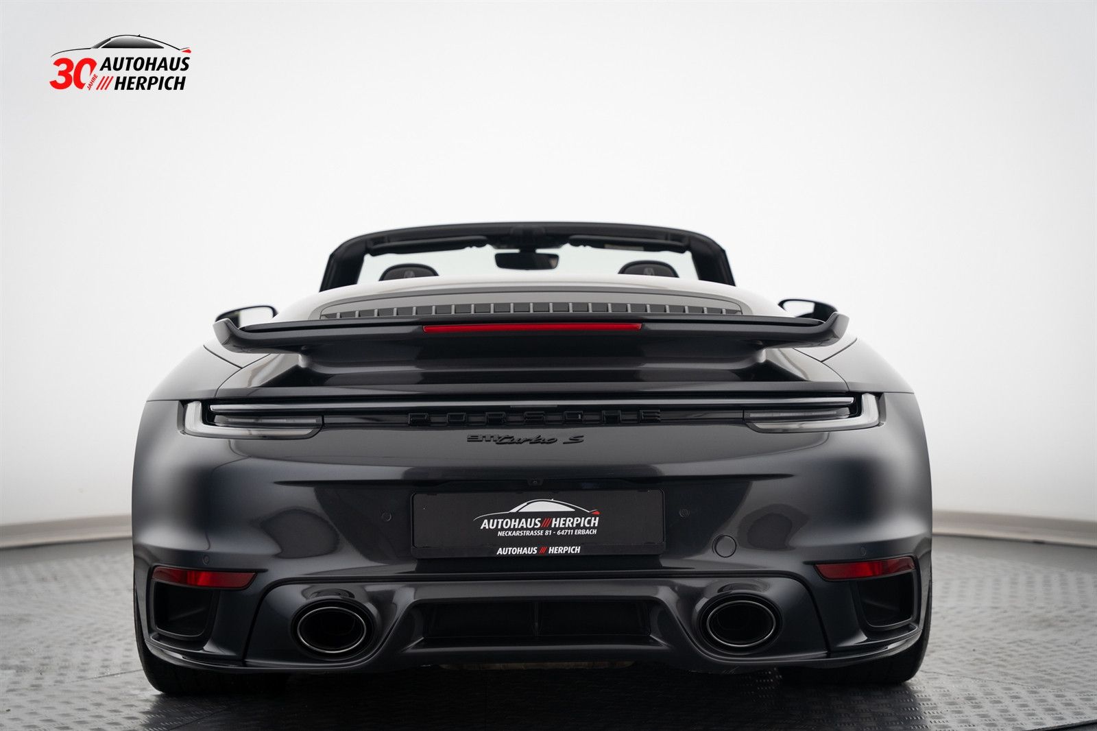 Porsche 992 Turbo S Cabrio PTS Grigiogranitometallic