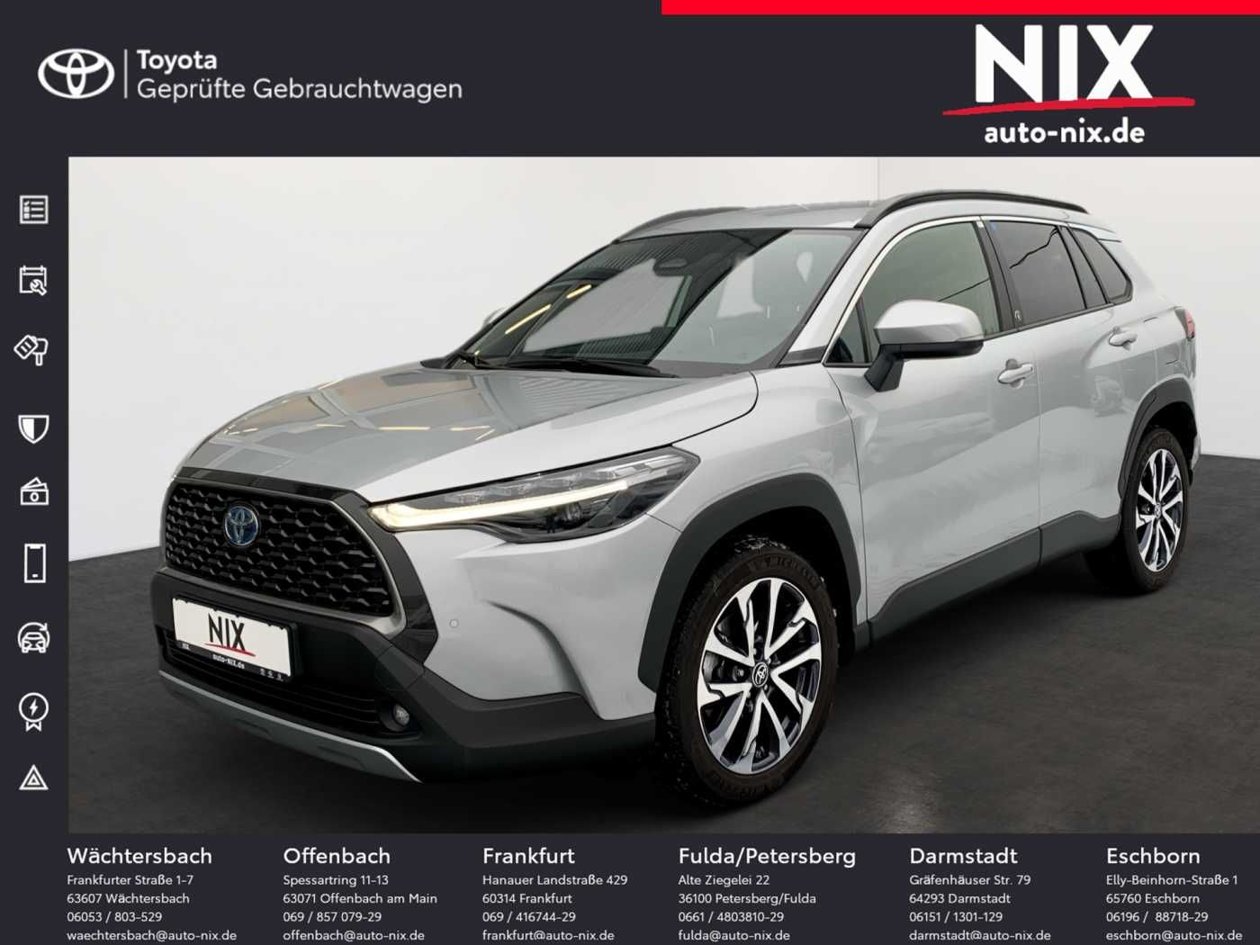 Toyota Corolla Cross Hybrid 2.0 VVT-i Team D KAMERA