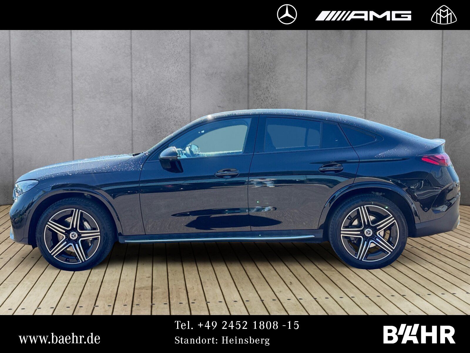 Mercedes-Benz GLC 300 d 4M Coupé AMG+Night/360°/AHK/Totwinkel