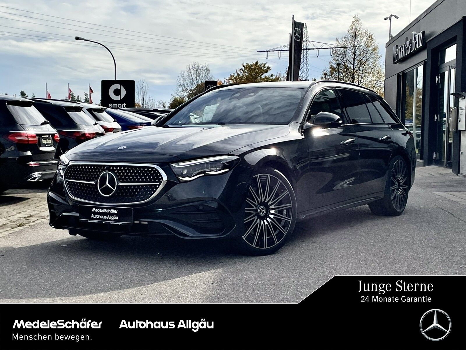Mercedes-Benz E 450 d 4M T AMG Night Distr Superscr Airm AHK