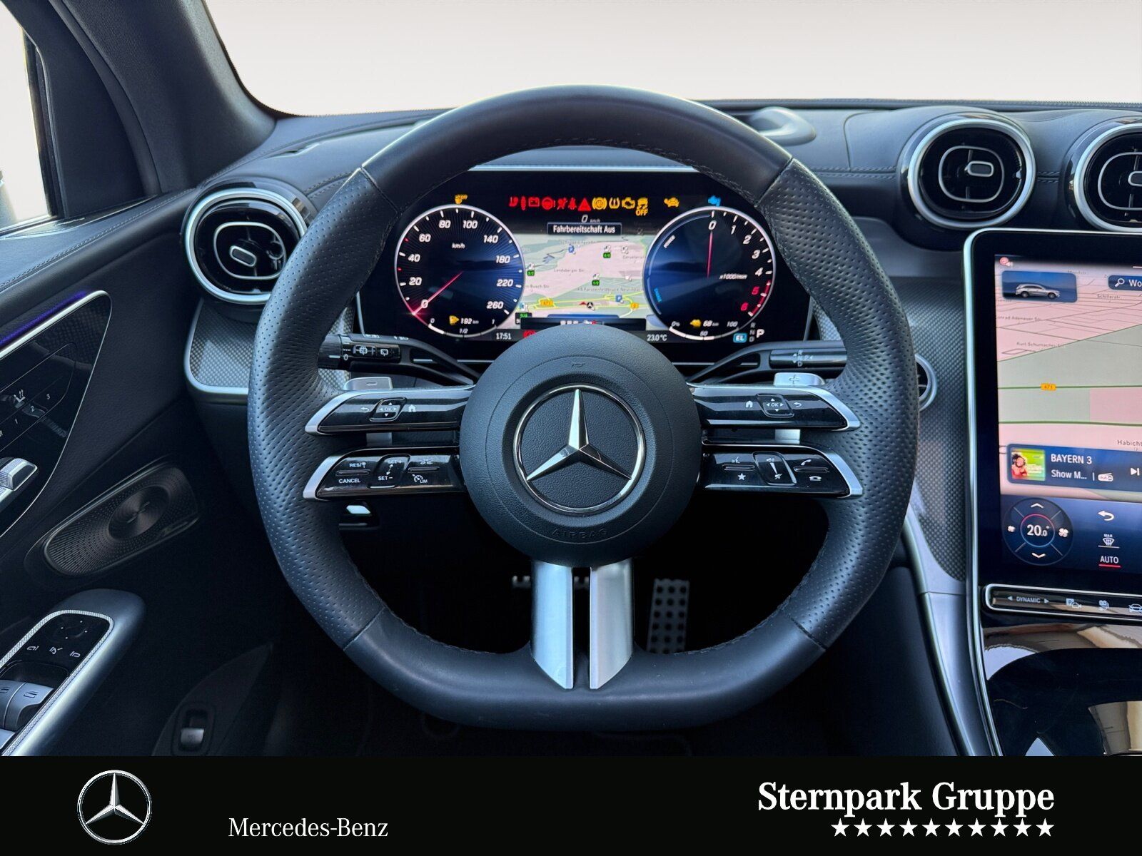 Mercedes-Benz GLC 300 de 4M AMG +AHK+Distro+Pano+Burmester+HuD