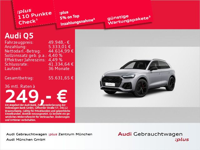 Audi Q5 50 TFSI e qu. S tronic S line Matrix/ACC/B&O/