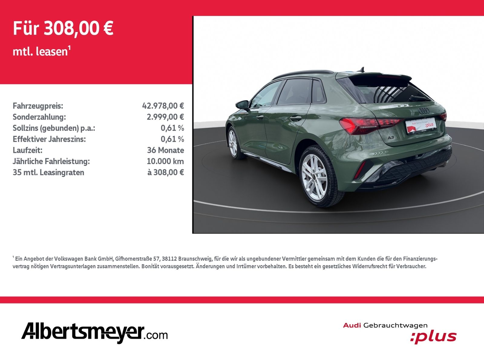 Audi A3 Sportback 45 TFSI e S-LINE+NAVI+MATRIX+AHK