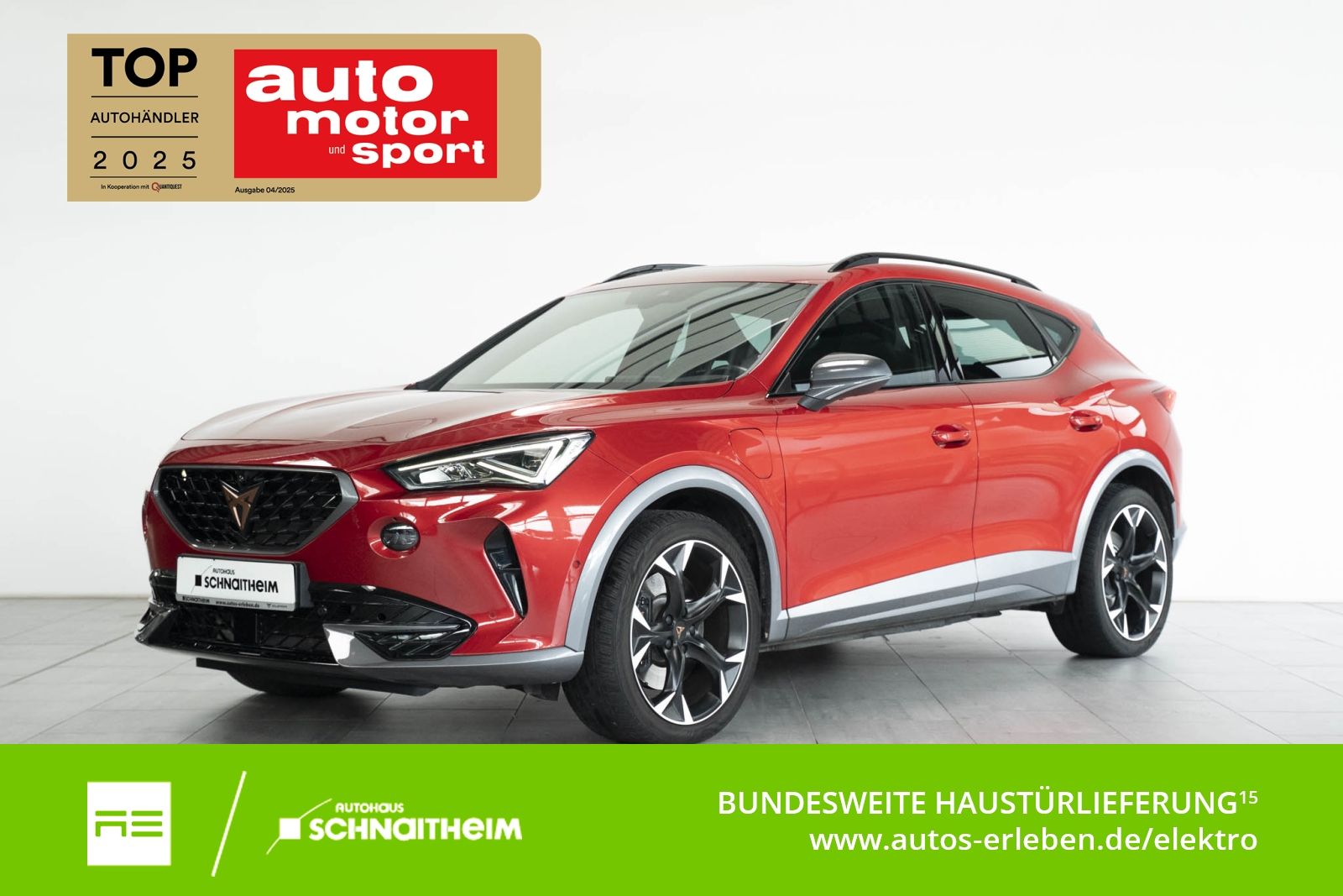 Cupra Formentor VZ 1,4 e-Hybrid 180kw (245PS)