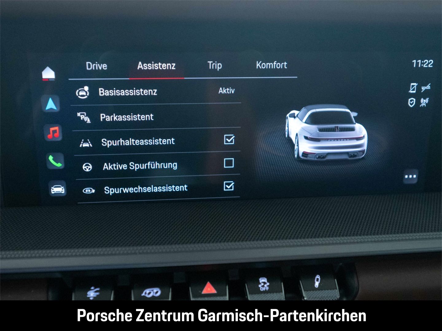 Porsche 992 911 Targa 4S 360 Grad Kamera Lenkradheizung