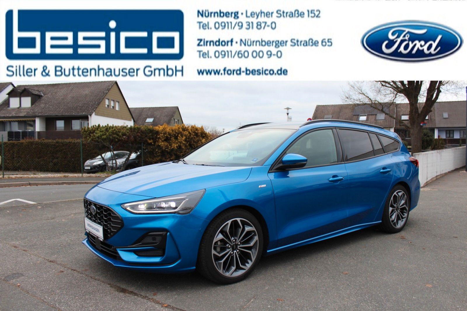 Ford Focus ST-Line X Turnier 1,5EcoBlue*PANO*AHK*AUT