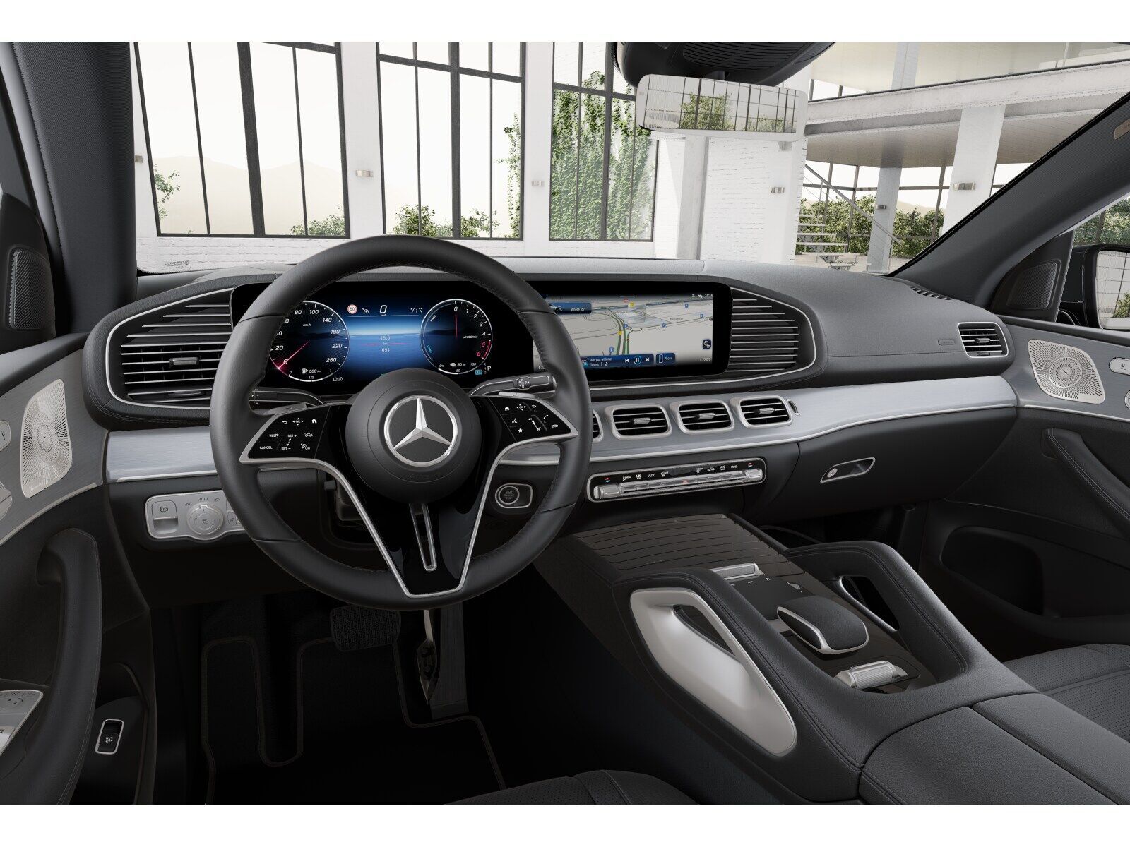 Mercedes-Benz GLE 350 de 4M Coupé AMG HUD AHK Massage Burmes.