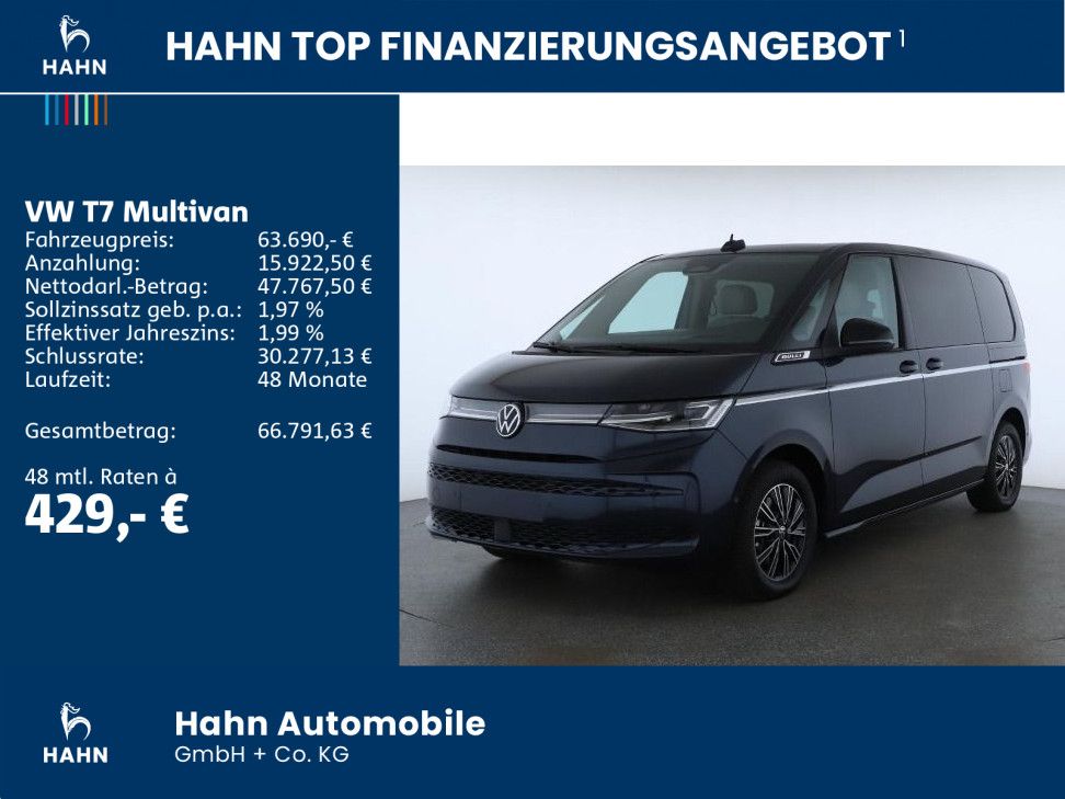 Volkswagen Multivan Style KÜ 1,5TSI 180kW eHybrid 4MOTION