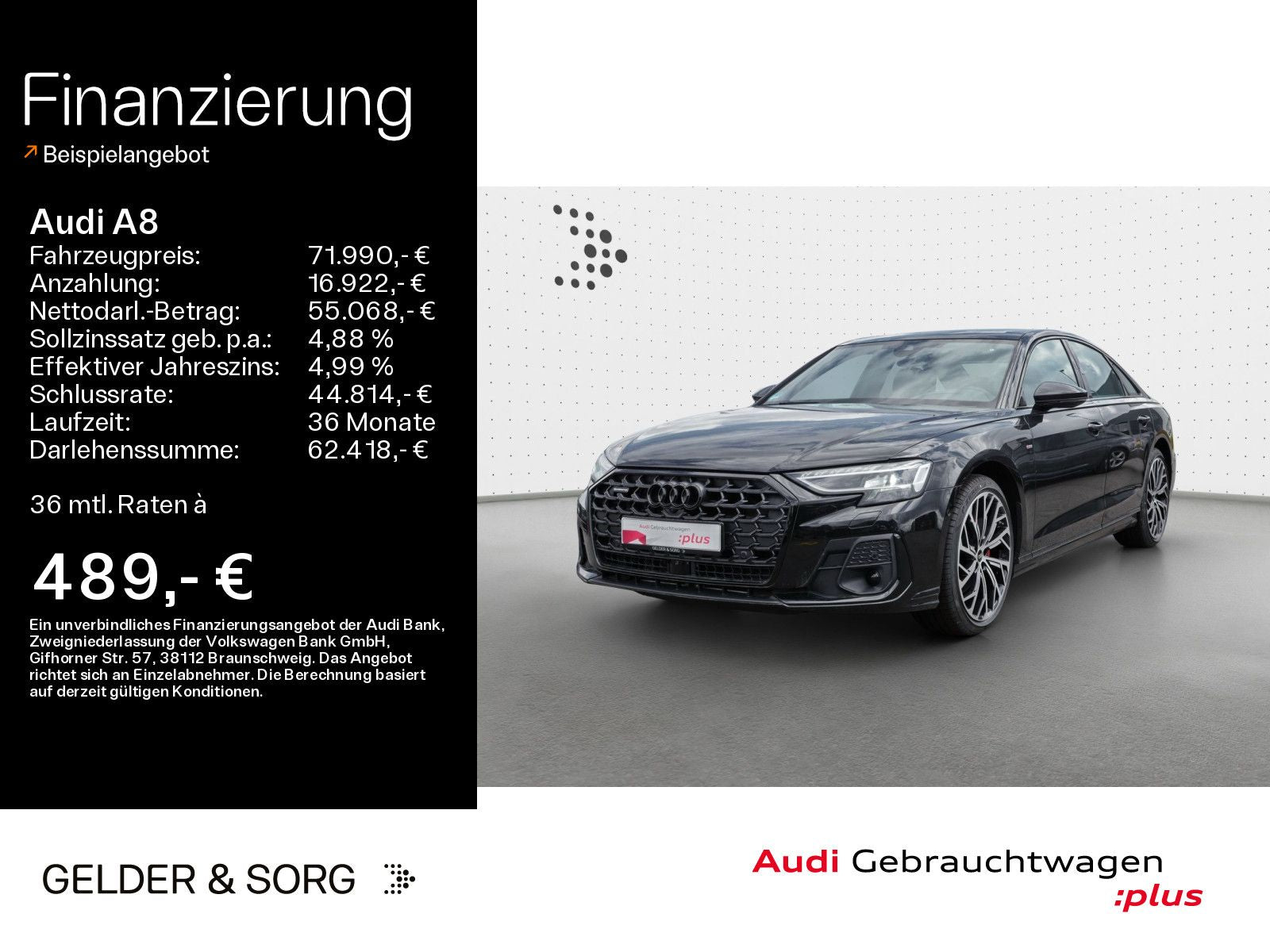Audi A8 50 TDI quattro S line - Samsaru's Car Outlet