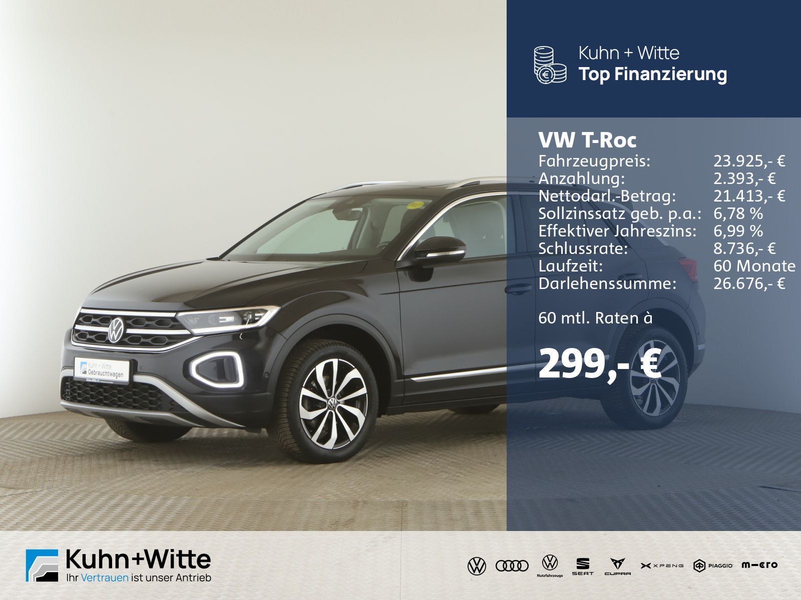 Volkswagen T-Roc 1.0 TSI Style - Samsaru's Car Outlet