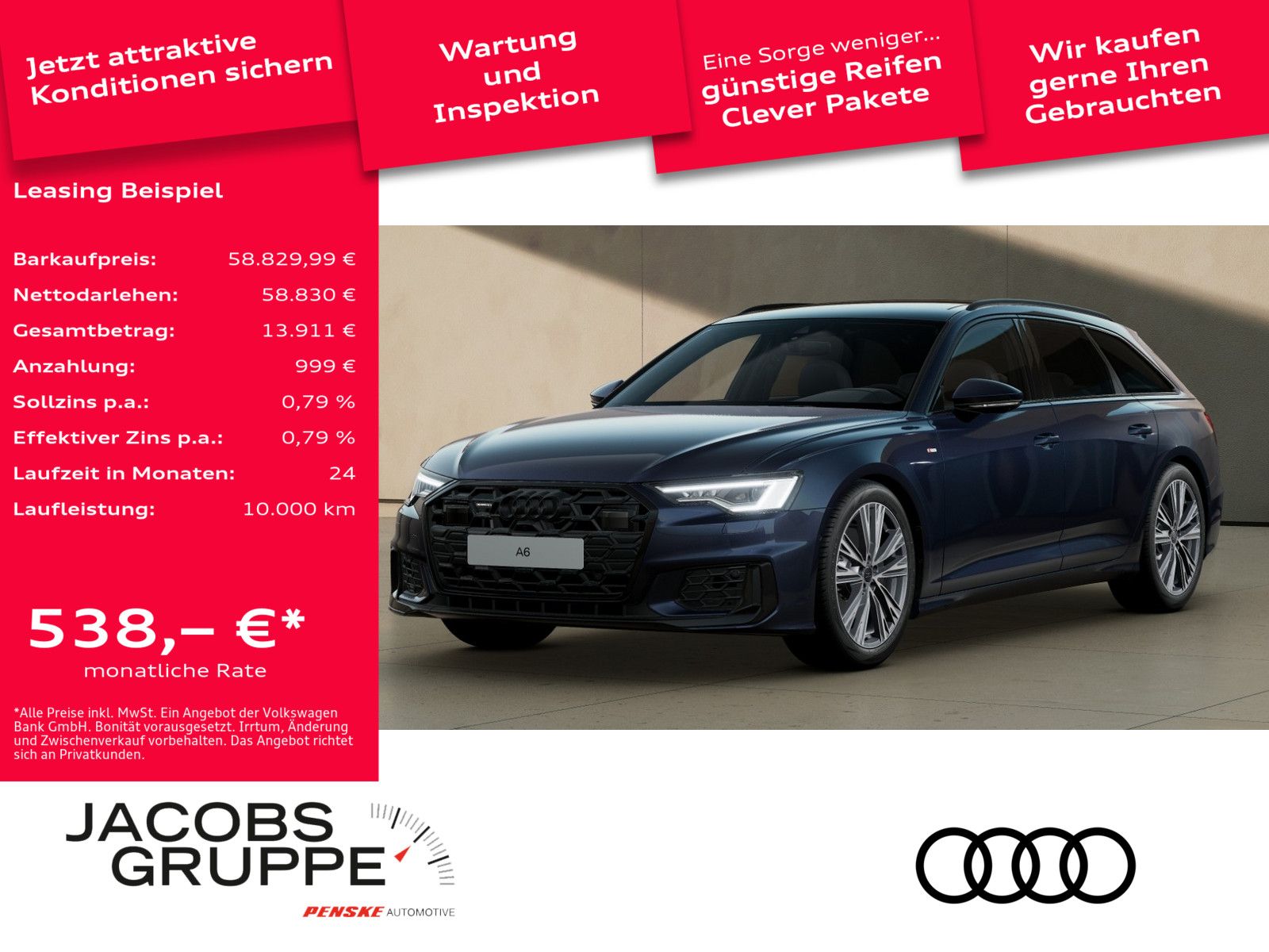 Audi A6 Avant 50 TDI quattro S line - Samsaru's Car Outlet