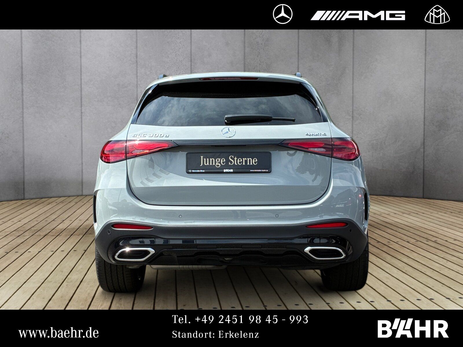 Mercedes-Benz GLC 300 d 4M AMG+Night/AHK/Pano/360°/Burmester3D