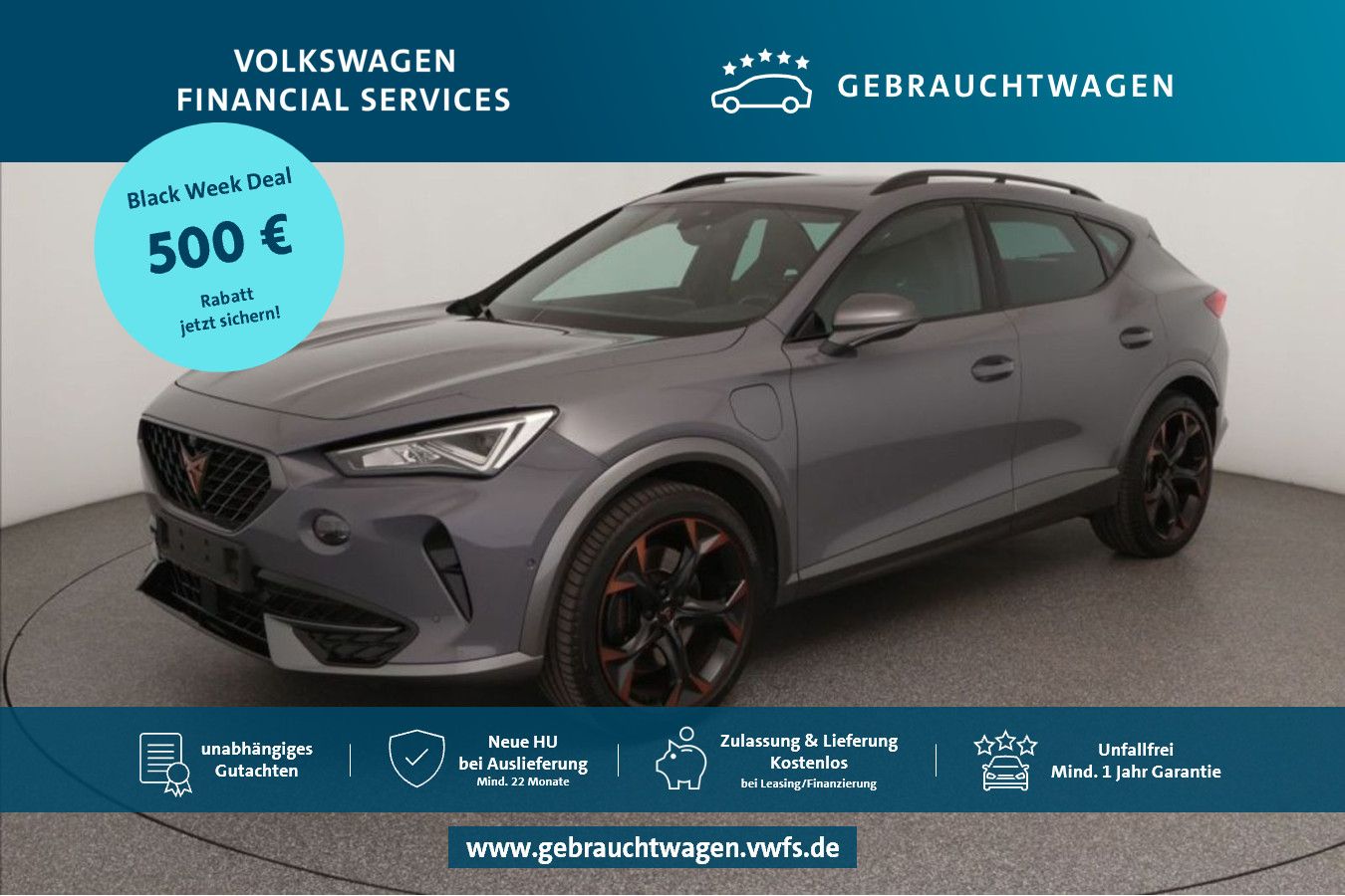 Cupra Formentor 1.4 TSI e-HYBRID AHK*Pano*RFK*PDC*NAV