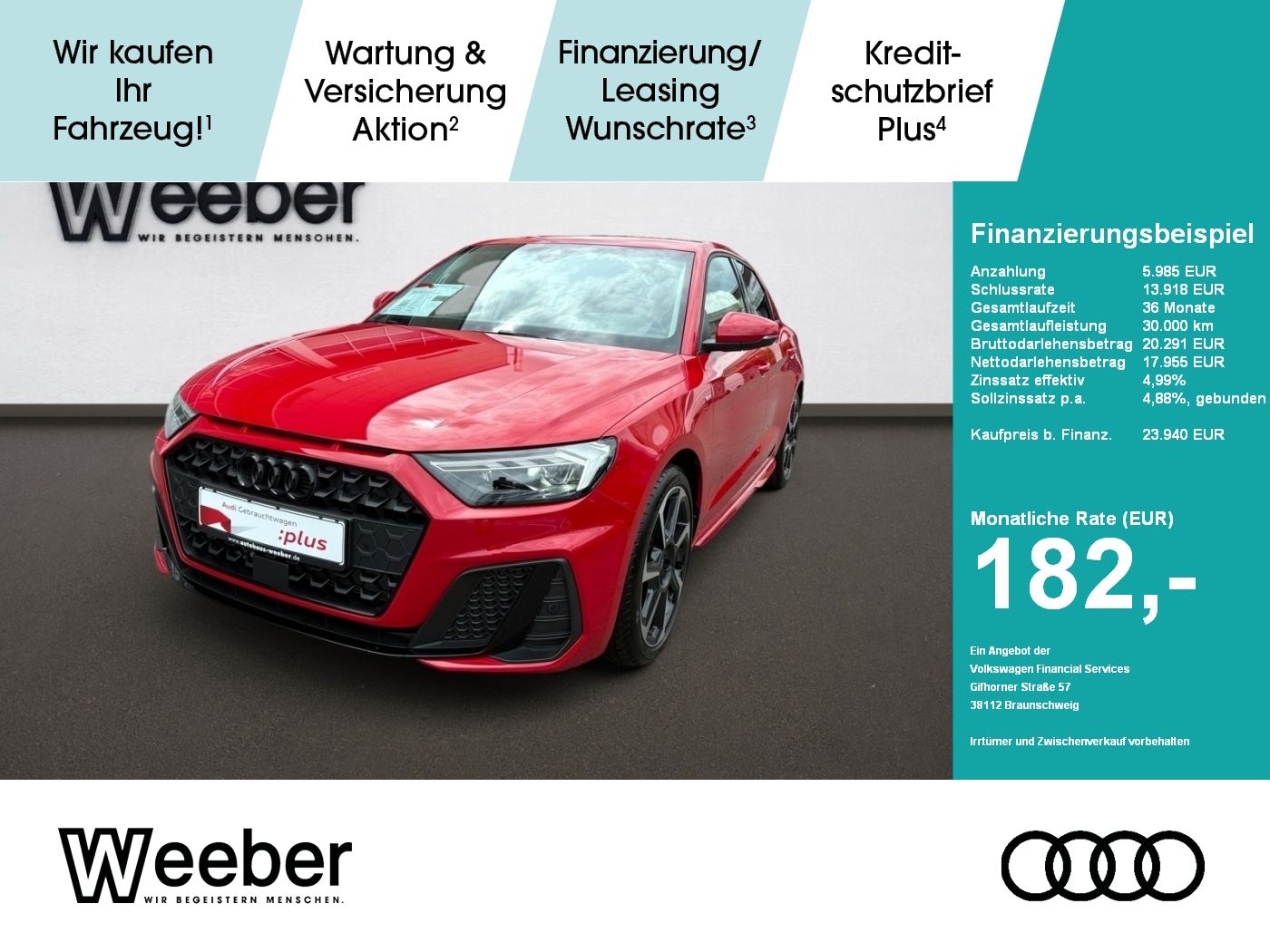 Audi A1 Sportback S line - Samsaru's Car Outlet