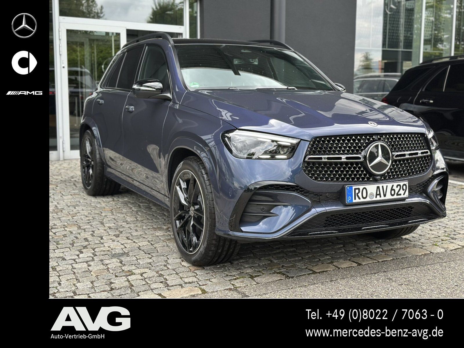 Mercedes-Benz GLE 450 d 4M AMG Pano HuD Stndhzg AHK Air 360°