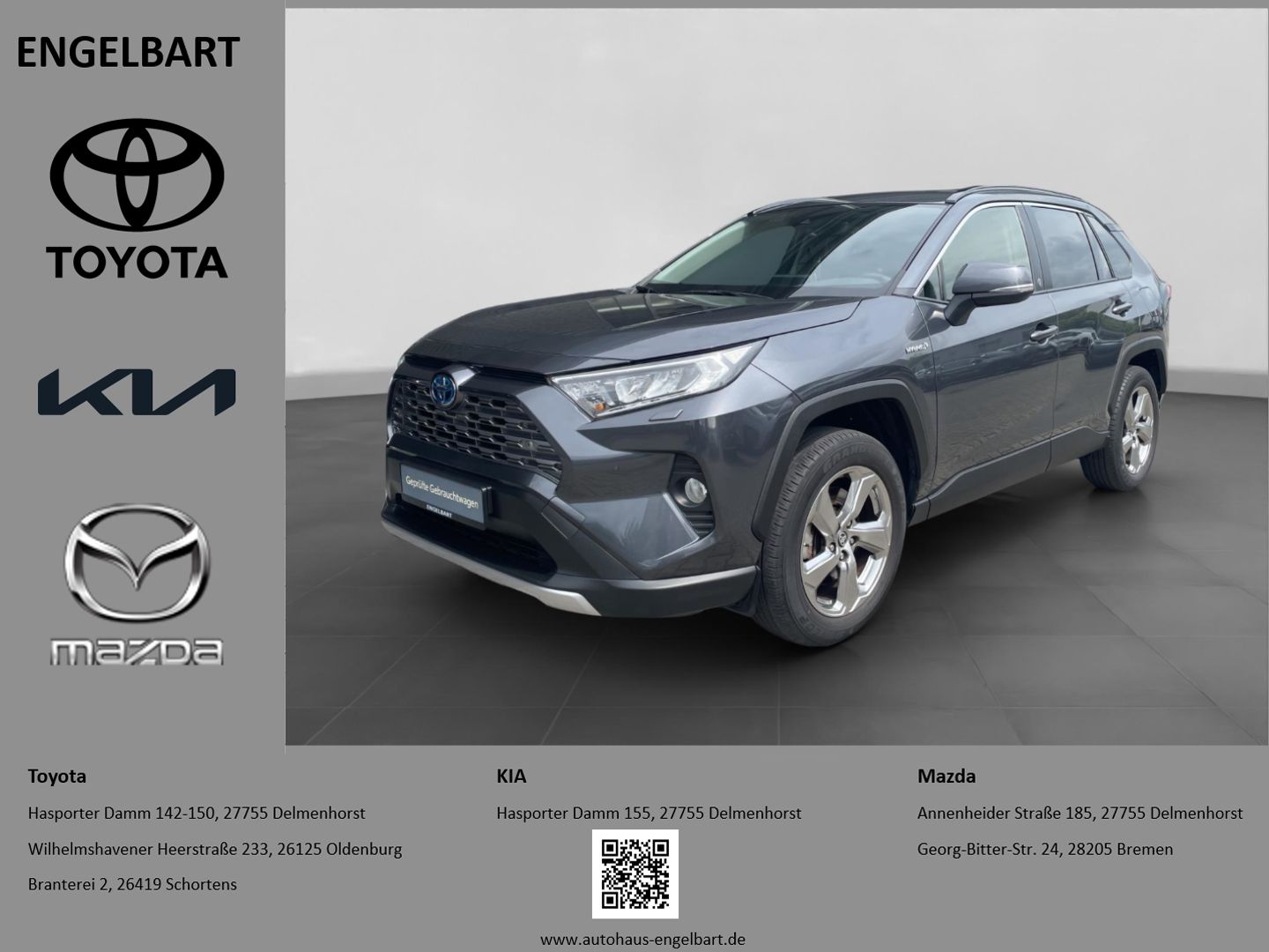 Toyota RAV 4 2.5 Hybrid - Samsaru's Car Outlet