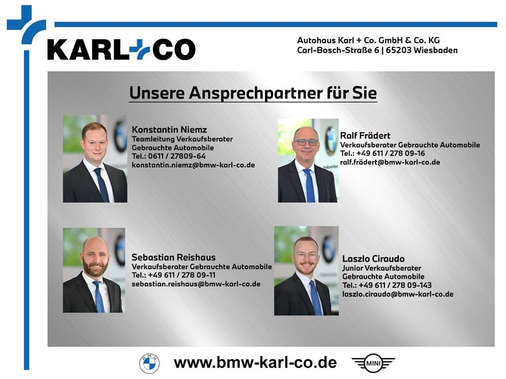 BMW X3 xDrive20d M-Sport H&K AHK Lenkradheizung