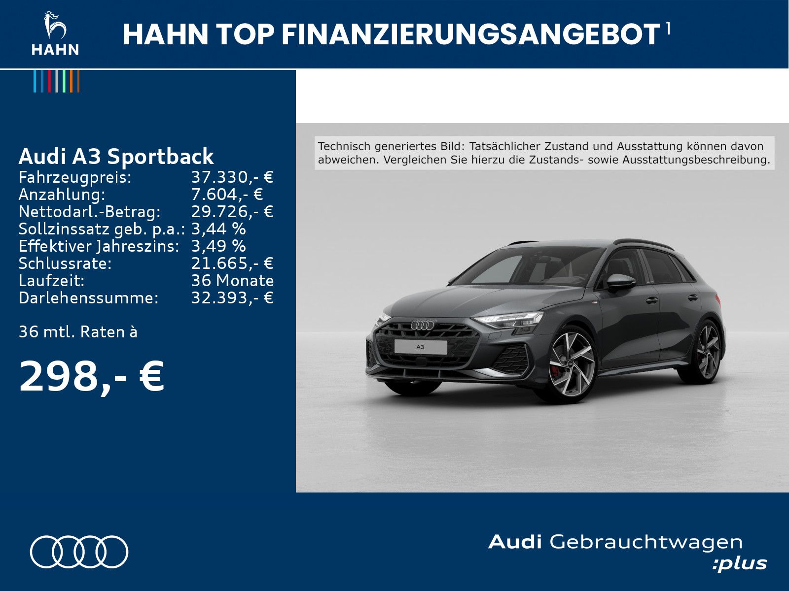 Audi A3 Sportback 35 TFSI S line - Samsaru's Car Outlet