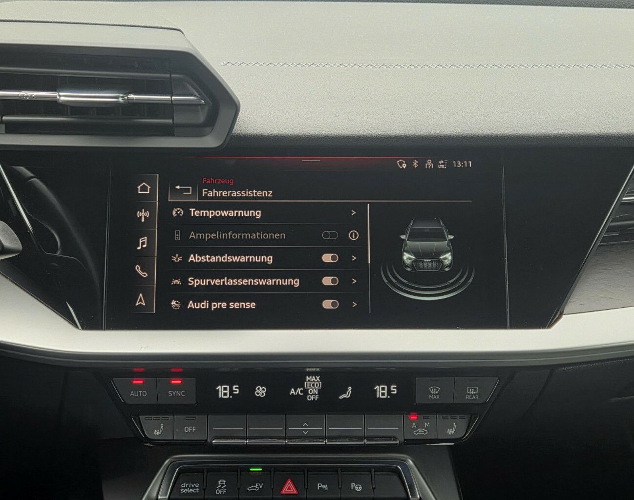 Audi A3 Sportb.S-Line.Matrix.HuD.Led.KeylGo.Cam.AHK