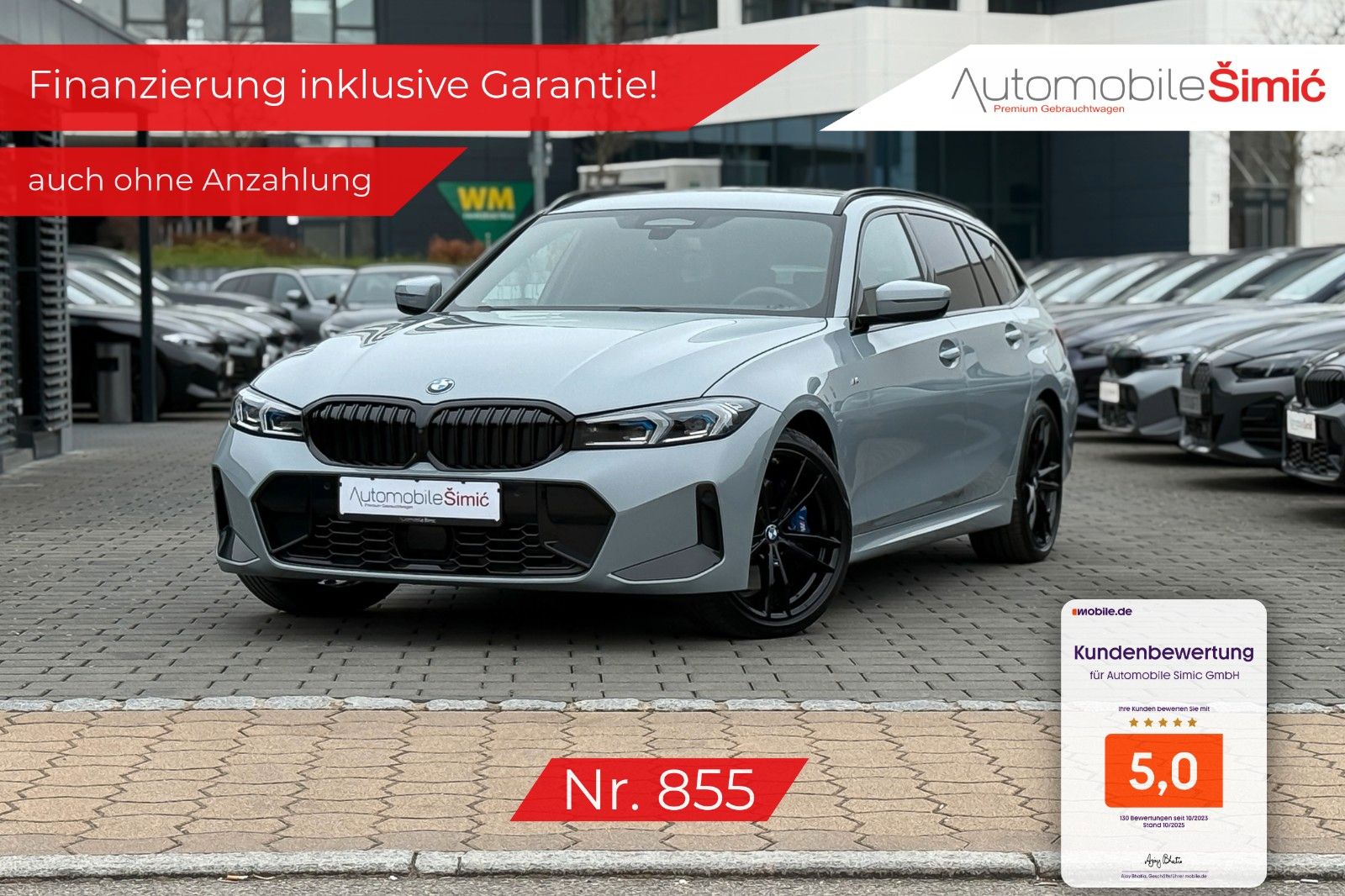 BMW 320d xD M Sport pro HuD AHK hifi 19" ACC StHzg