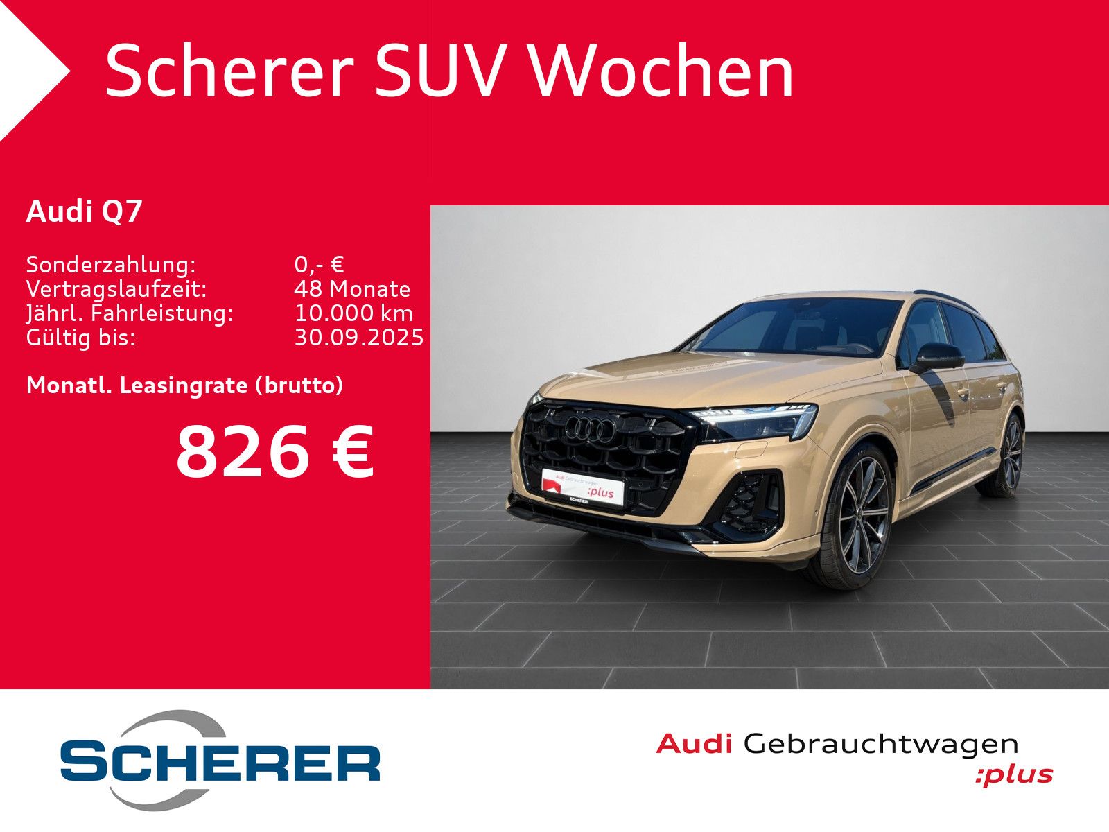 Audi Q7 SUV S line 50 TDI 360°KAMERA AHK PANO 7-SITZE