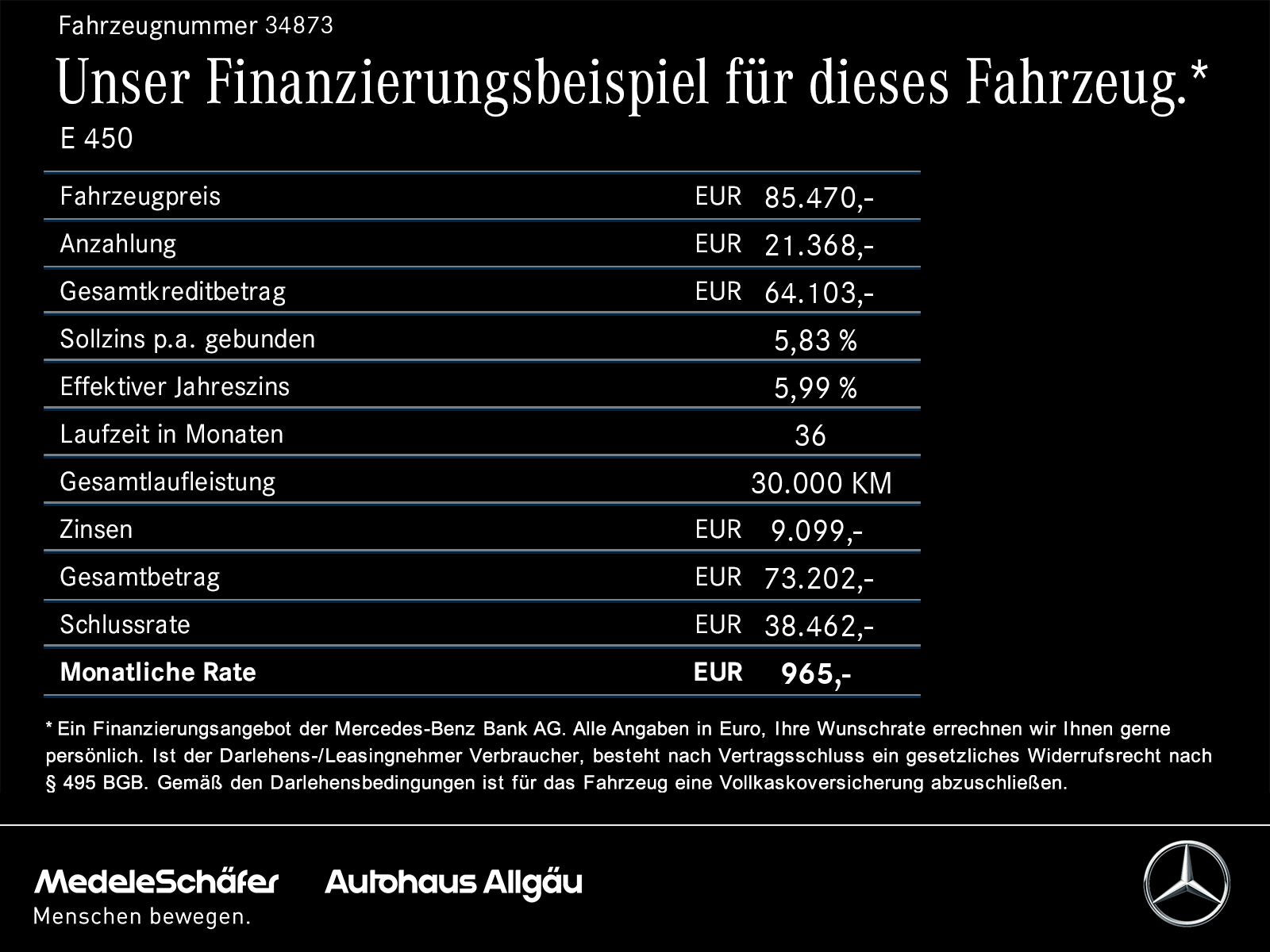 Mercedes-Benz E 450 d T 4M AMG Premium Air AHK Pano Sitzklima