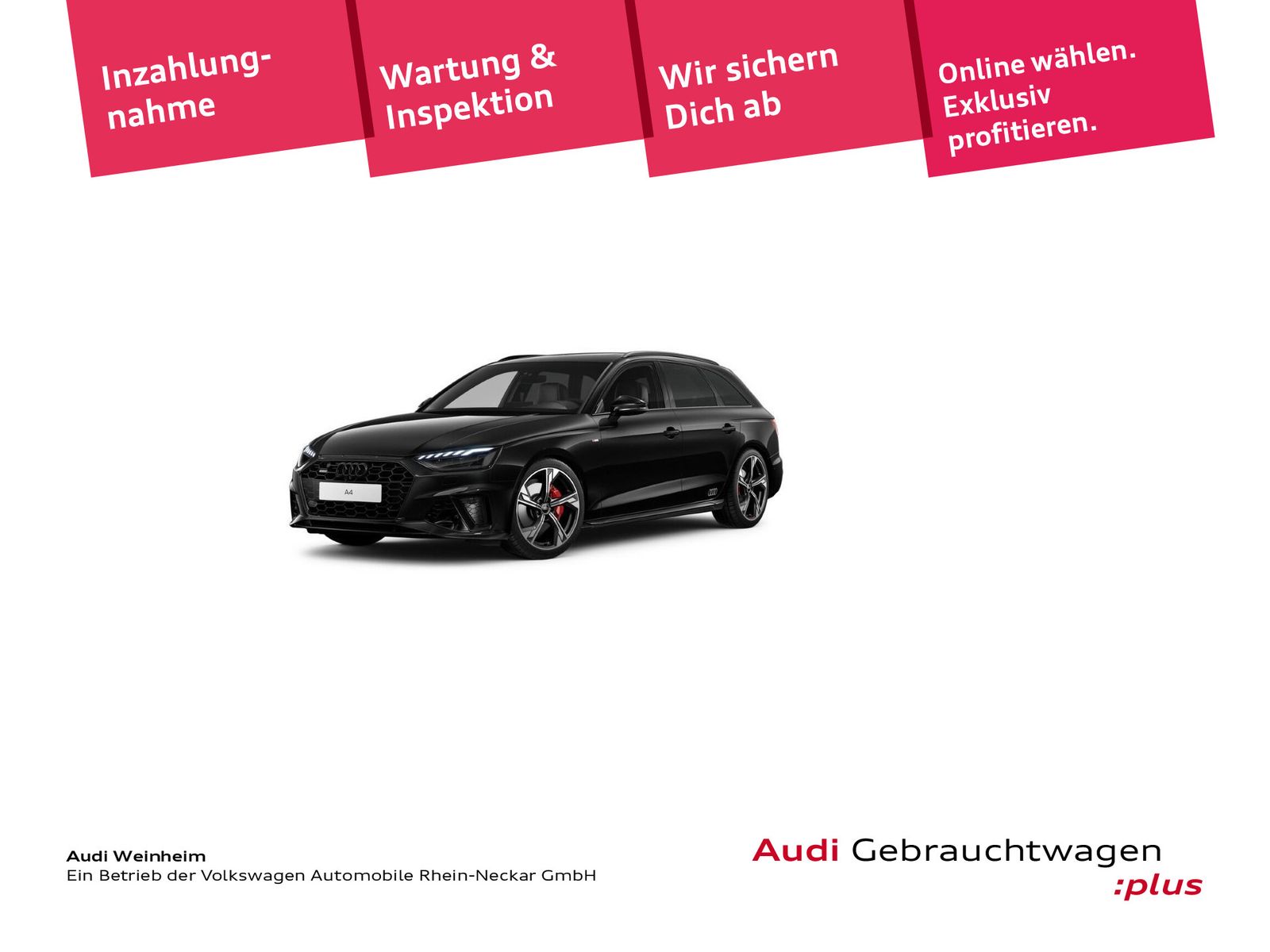 Audi A4 Avant 40 TFSI quattro S-tronic S-Line Matrix