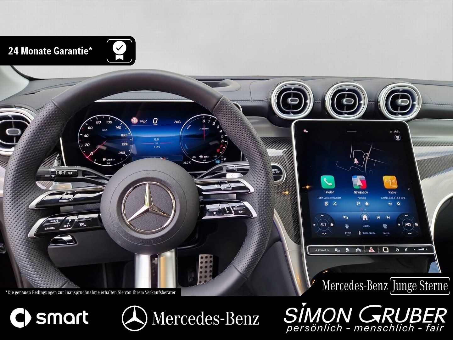 Mercedes-Benz GLC 300 e 4M AMG Night Pano Burm HUD Carbon
