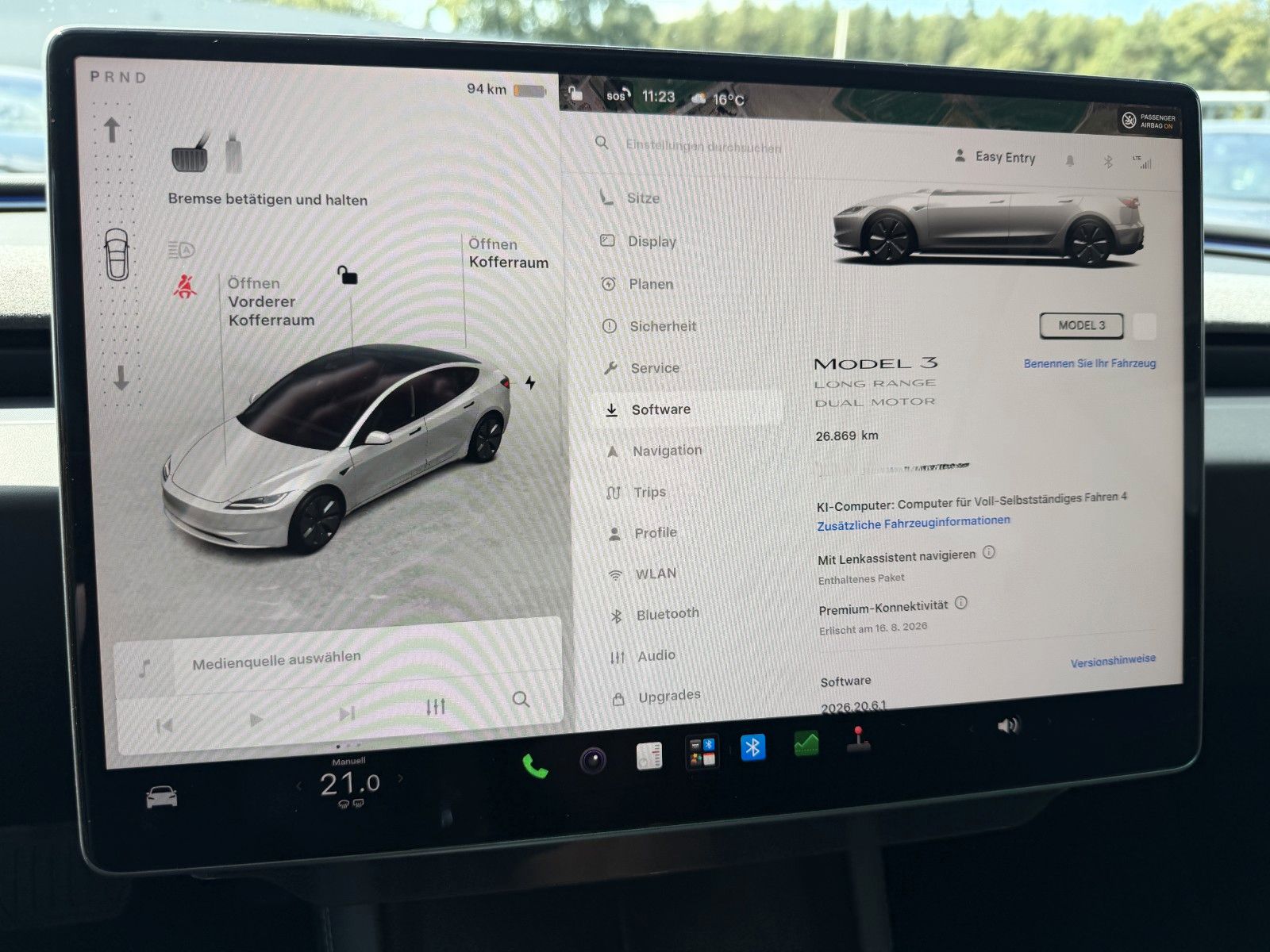 Tesla MODEL 3 HIGHLAND LR AWD | ENHANCED AP 4 KI |