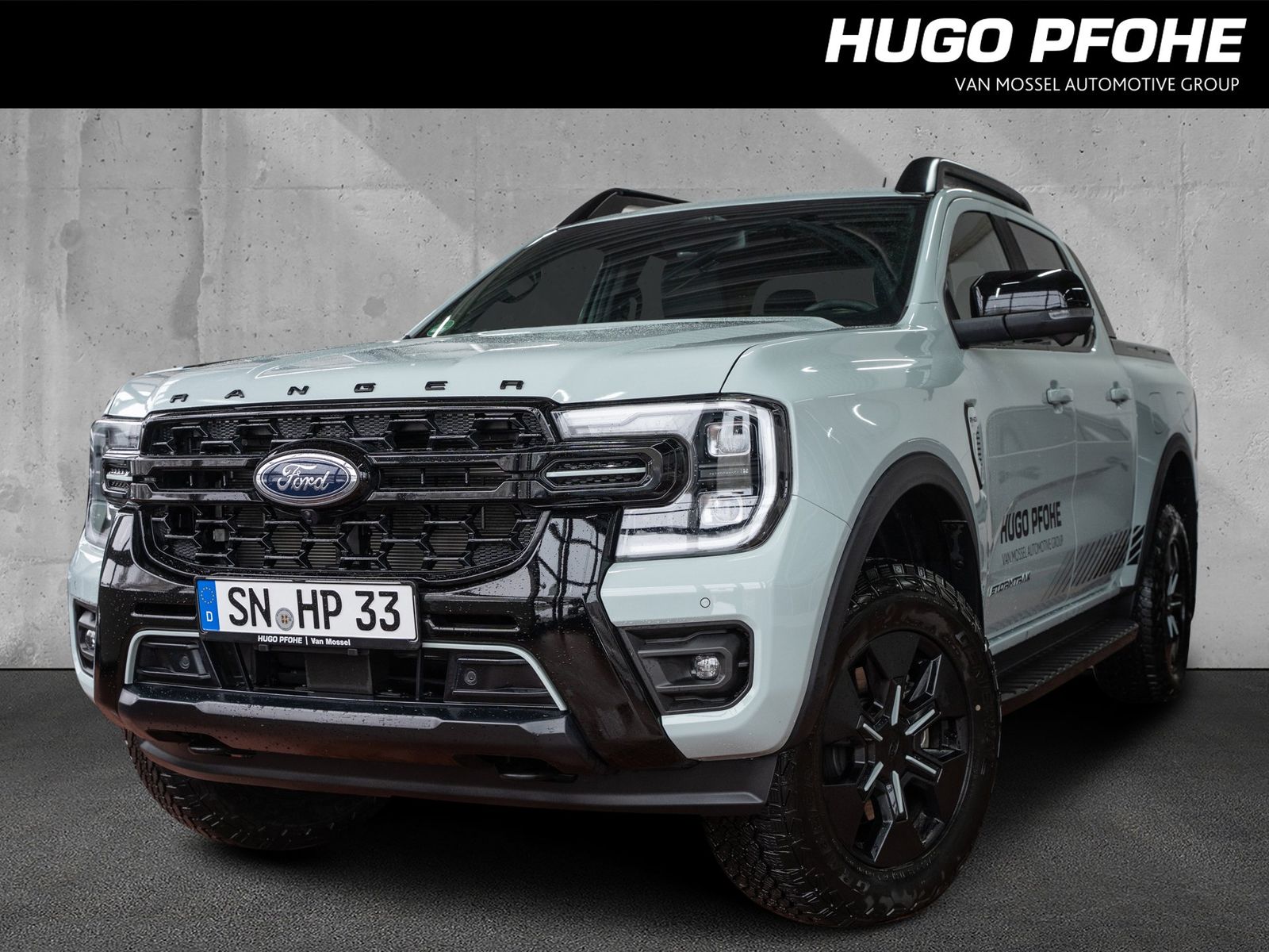 Ford Ranger Stormtrak e-4WD Auto Pick-Up. 4-türig AHK