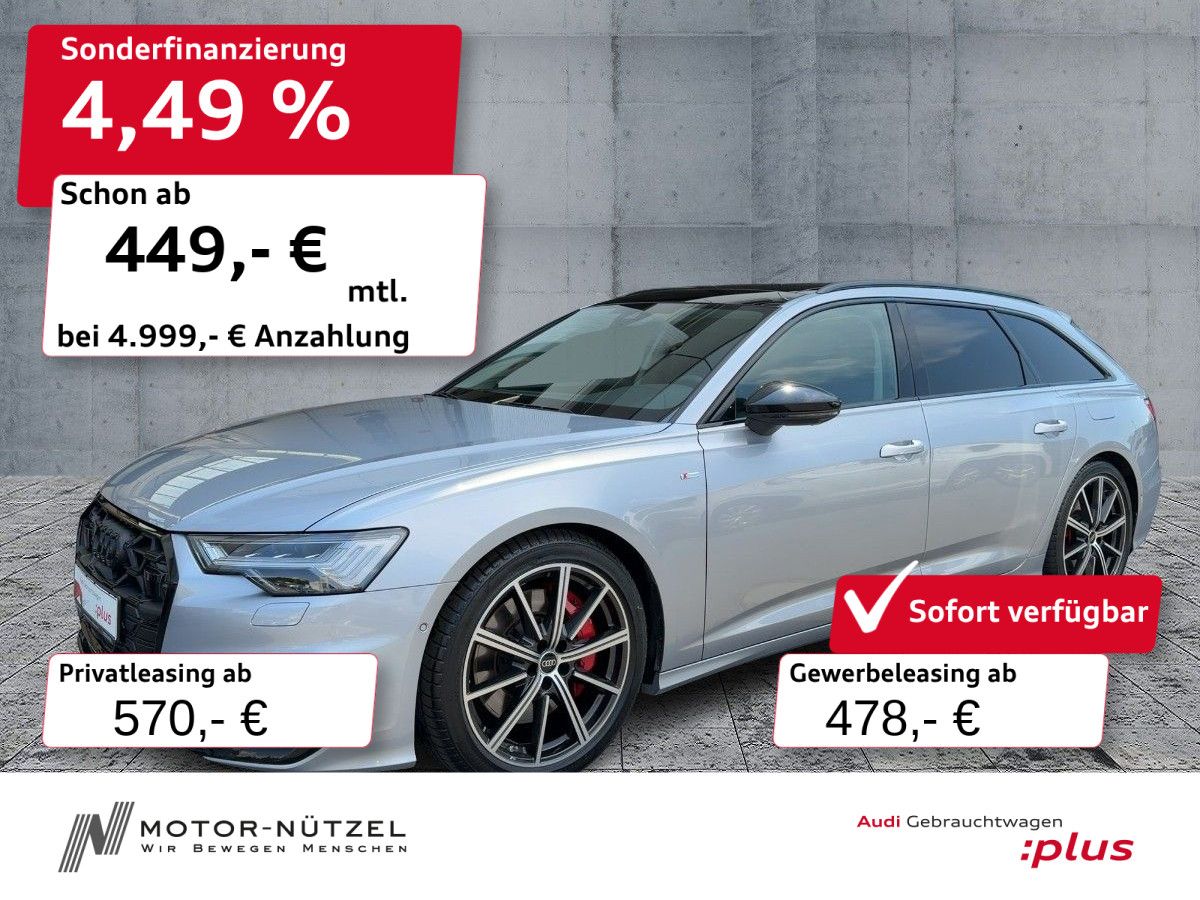 Audi A6 Avant 55 TFSI e QU S-LINE MATRIX+B&O+AHK+PANO