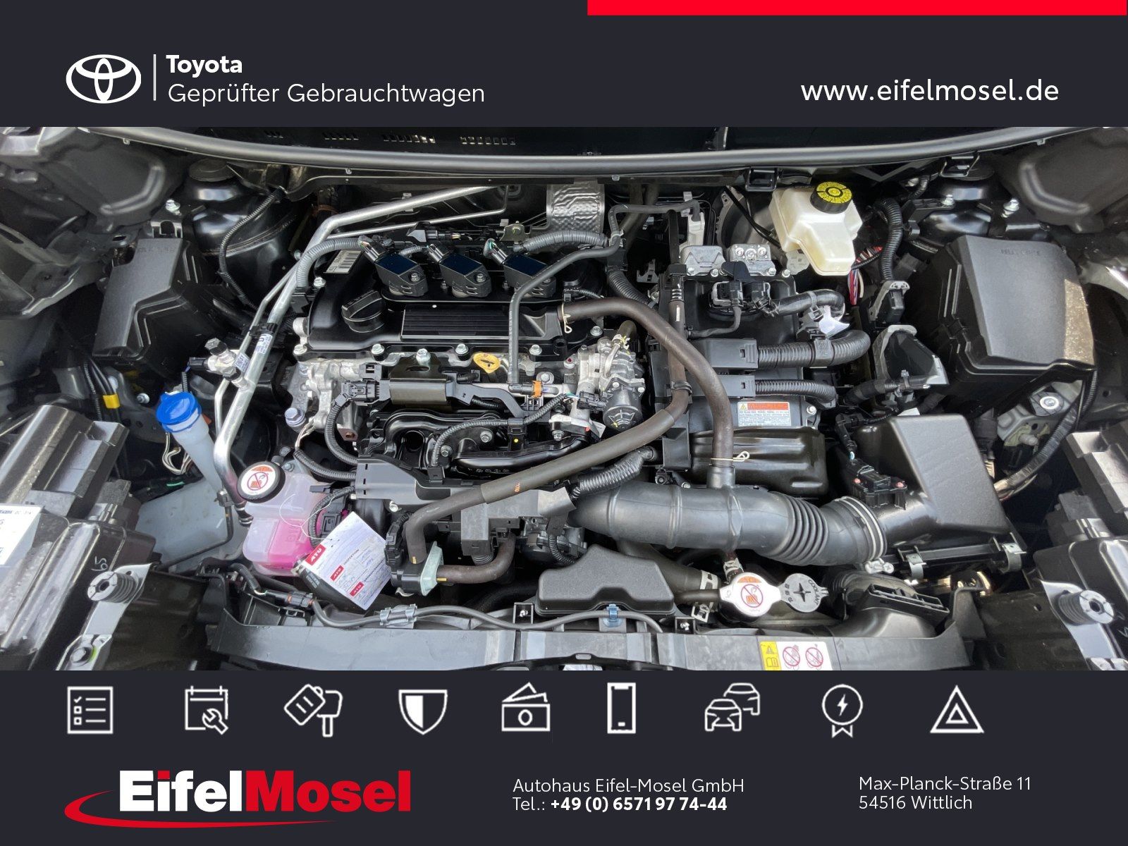 Toyota Yaris Cross 1.5 Hybrid TeamD - PDC - 1. Hd.