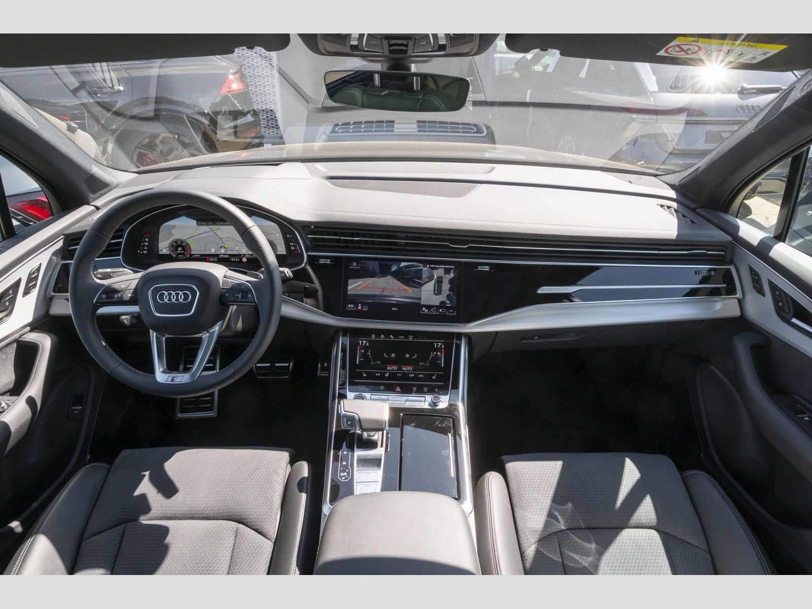 Audi Q7 50TDI 2xS line/All Black/7-Sitze/360°/Pano/Hu