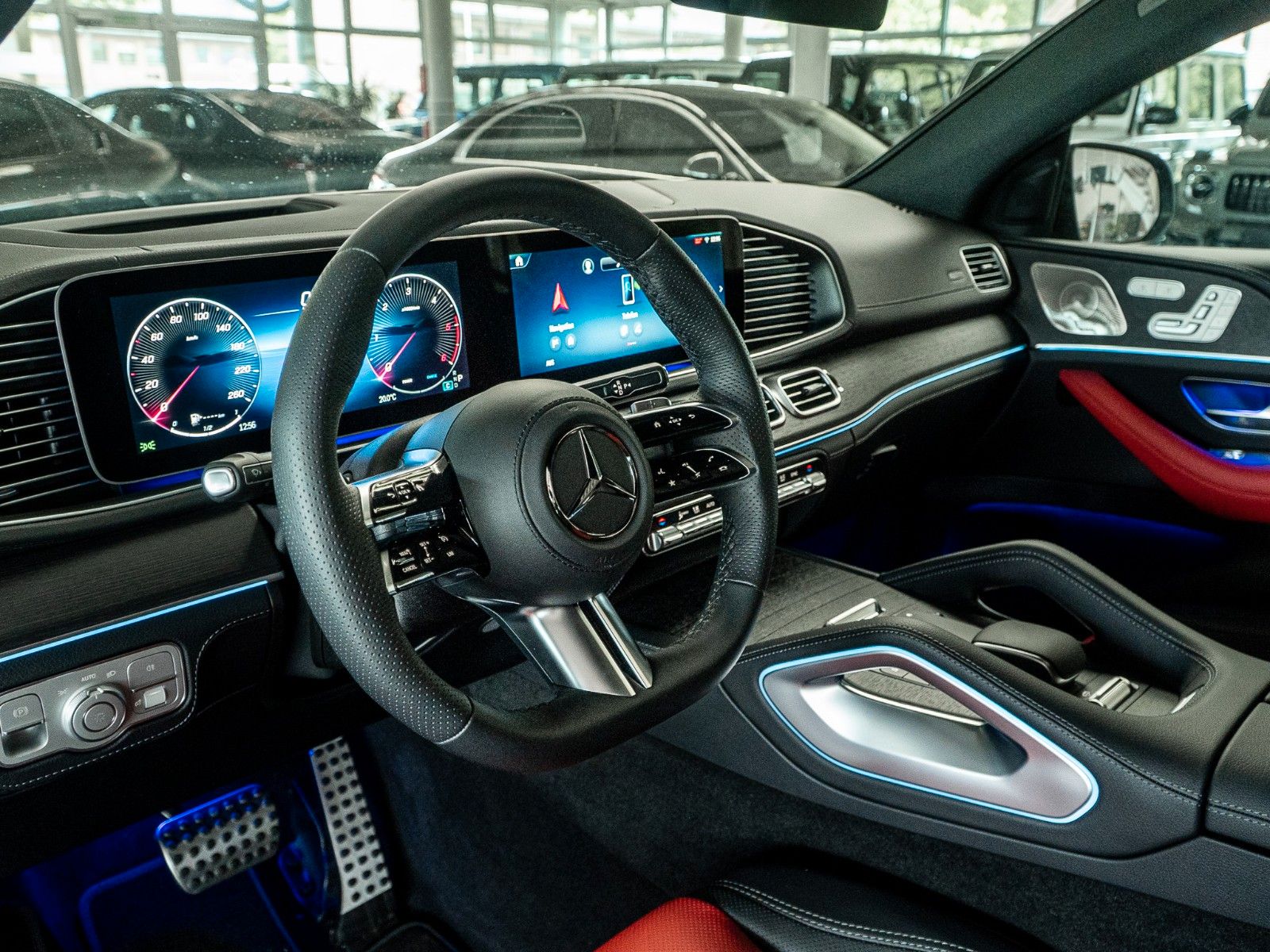 Mercedes-Benz GLE 300d Coupe AMG Pano Burm Luft Carbon