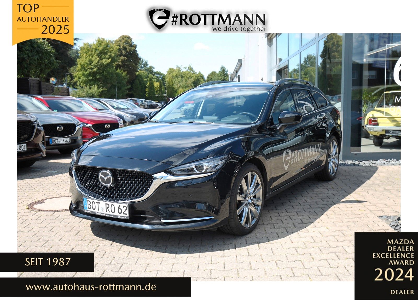 Mazda 6 SKYACTIV-G 194 Aut. Exclusive NAVI BOSE 360°M